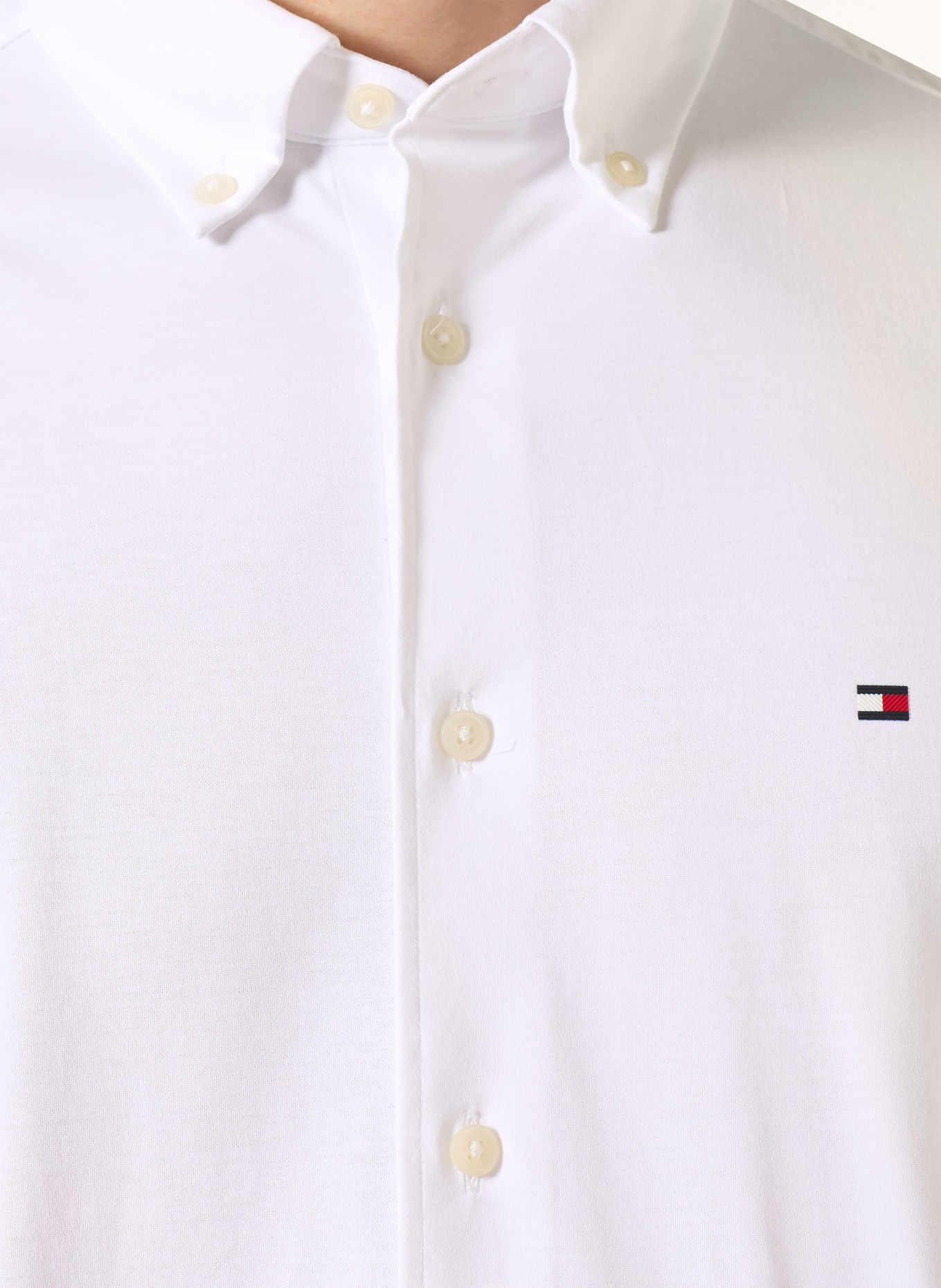 TOMMY HILFIGER Chemise coupe classique: BLANC