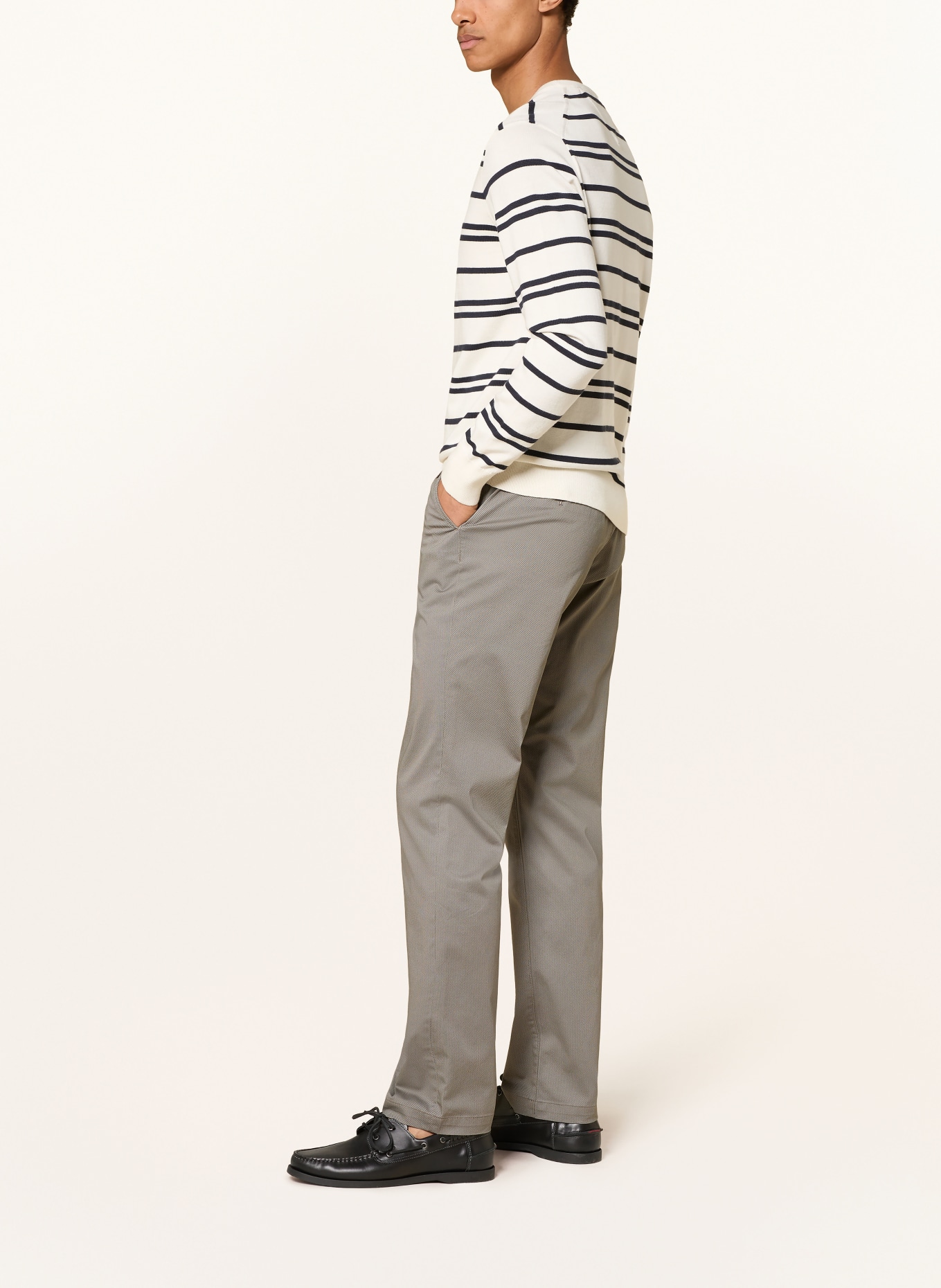 TOMMY HILFIGER Chino DENTON Regular Fit: GRAU