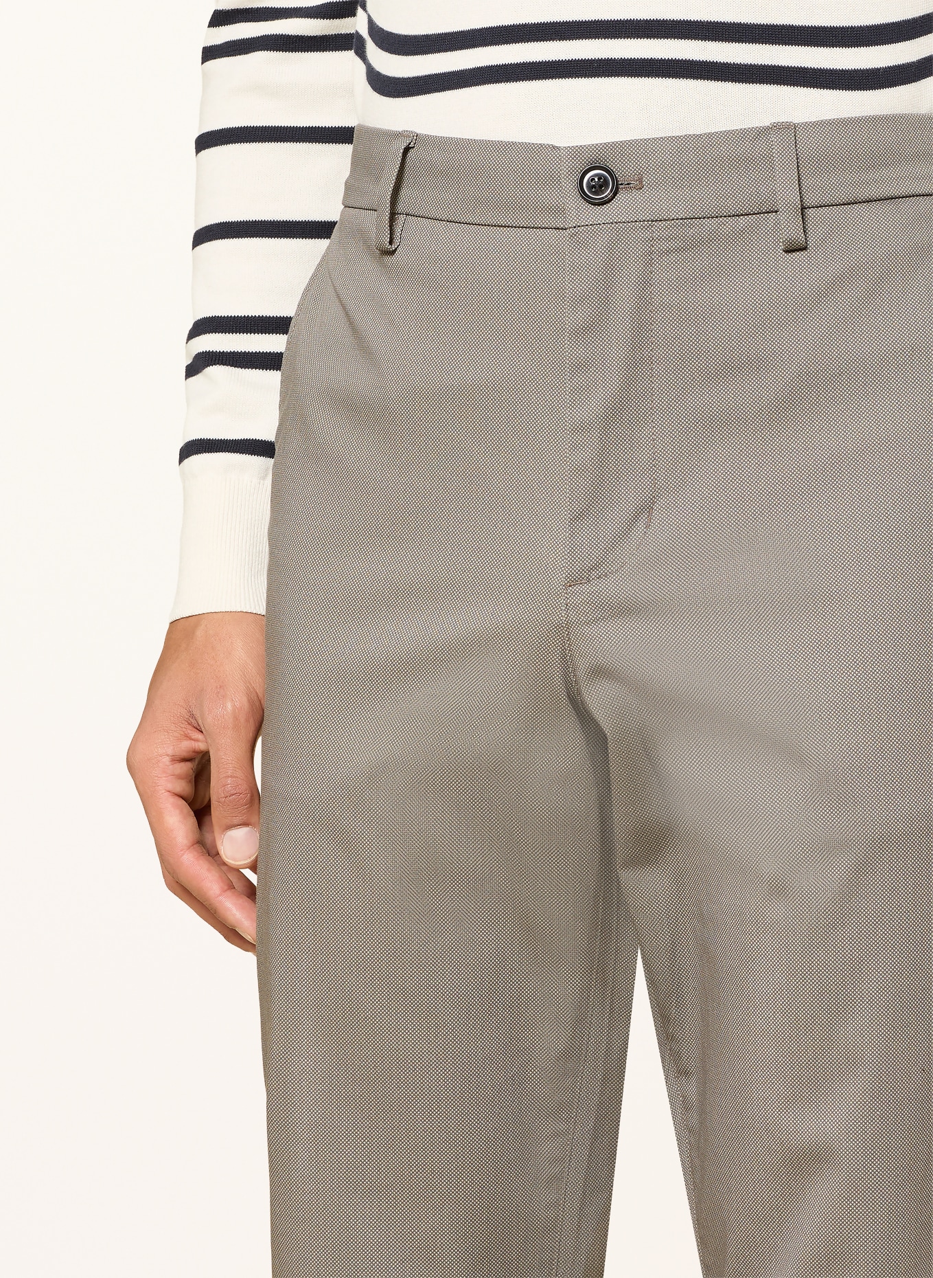 TOMMY HILFIGER Chino DENTON Regular Fit: GRAU