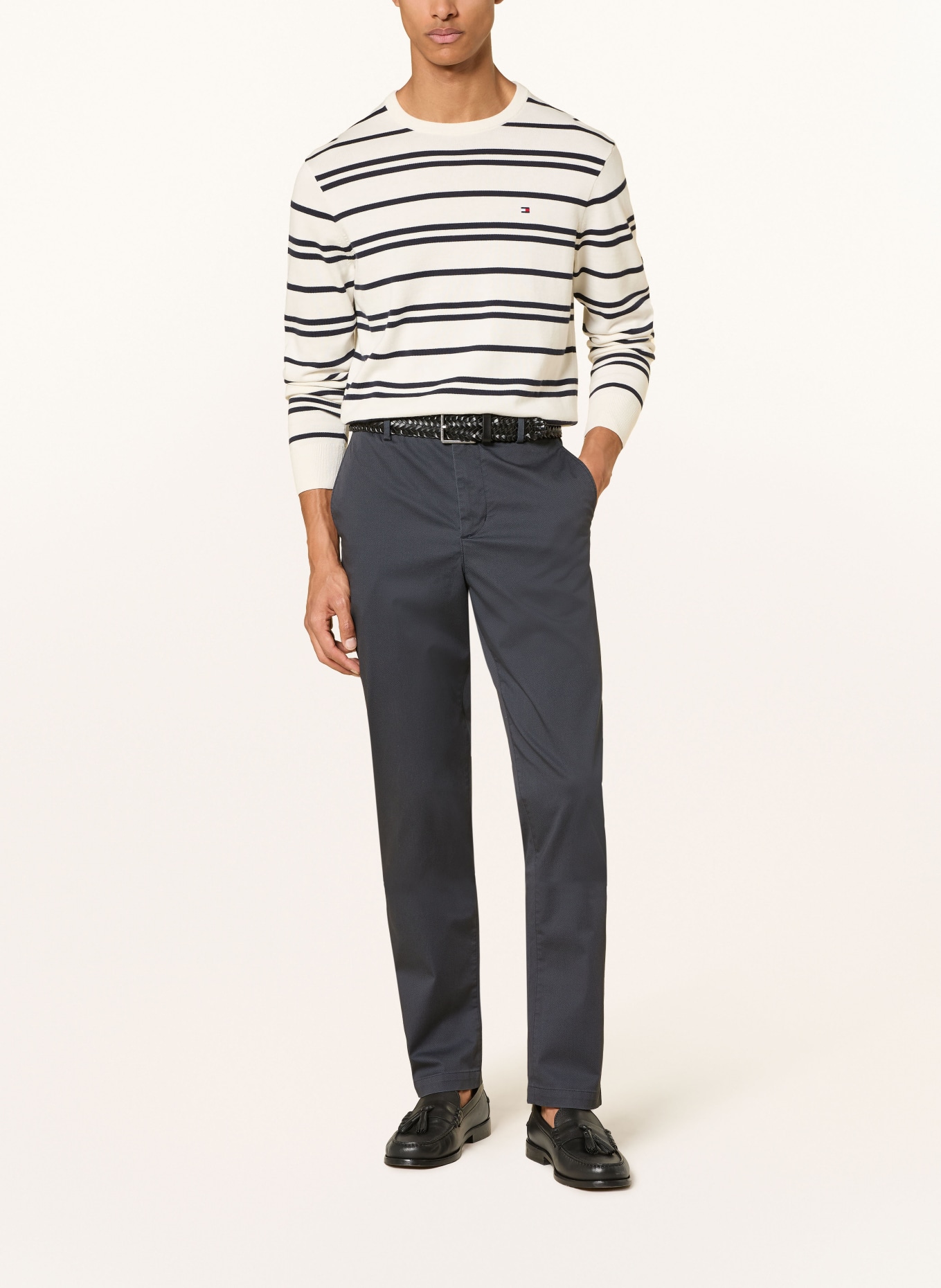 TOMMY HILFIGER Chino DENTON Regular Fit: DARK BLUE