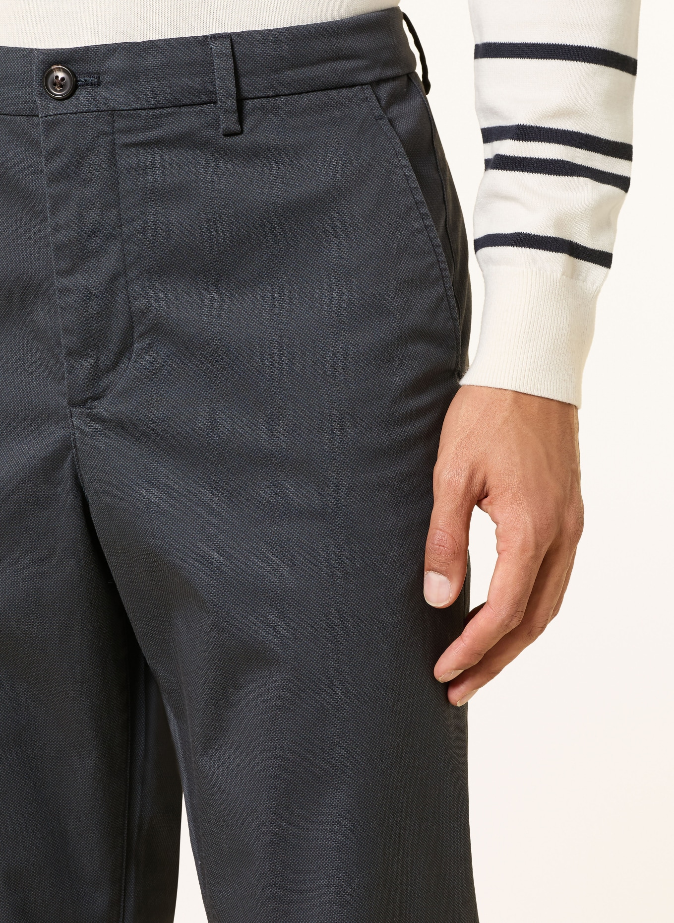 TOMMY HILFIGER Chino DENTON Regular Fit: DARK BLUE