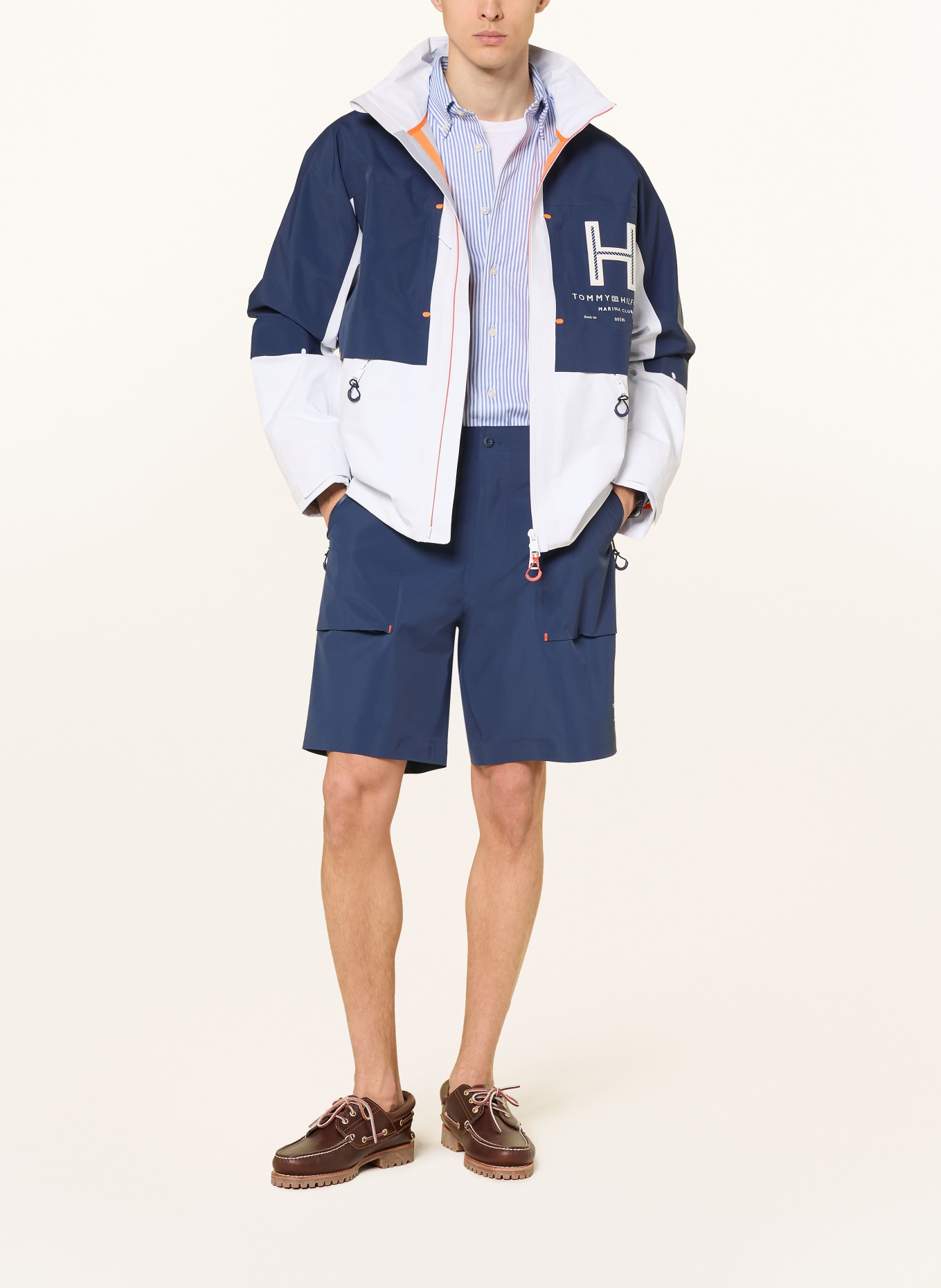TOMMY HILFIGER Shorts: DUNKELBLAU