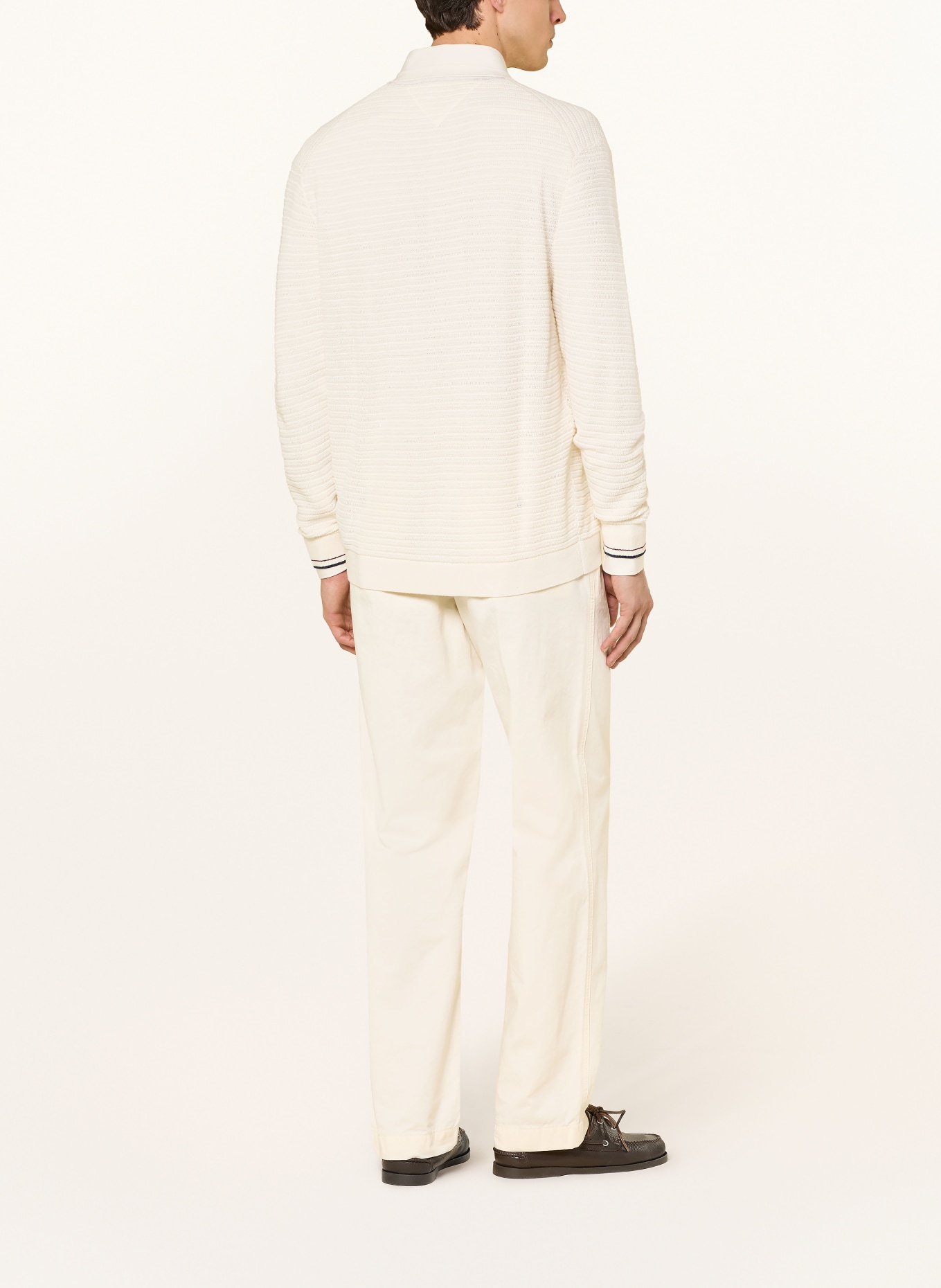 TOMMY HILFIGER Strickjacke: ECRU