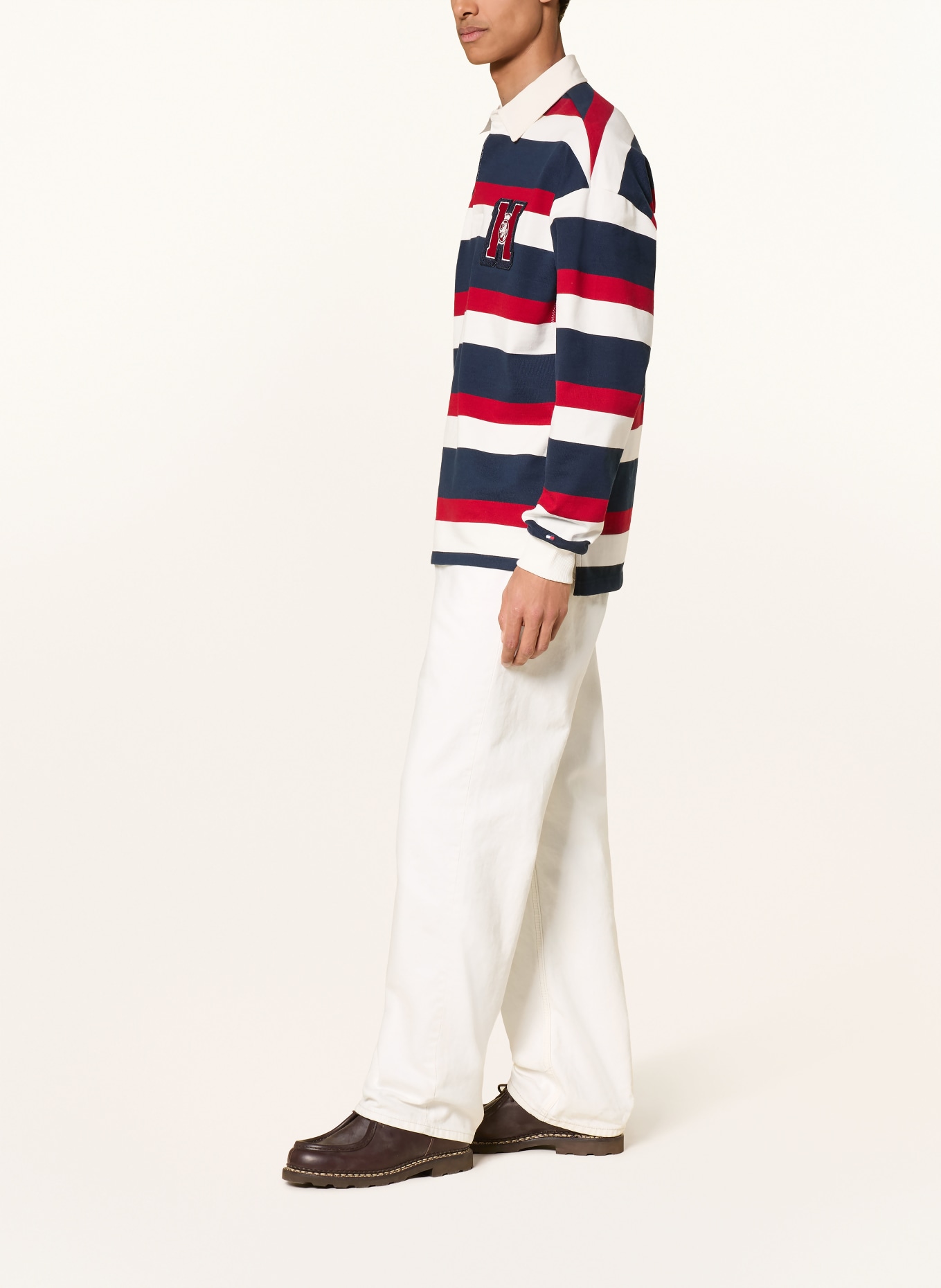 TOMMY HILFIGER Jeans RIVER Relaxed Straight Fit: YBR WHITE