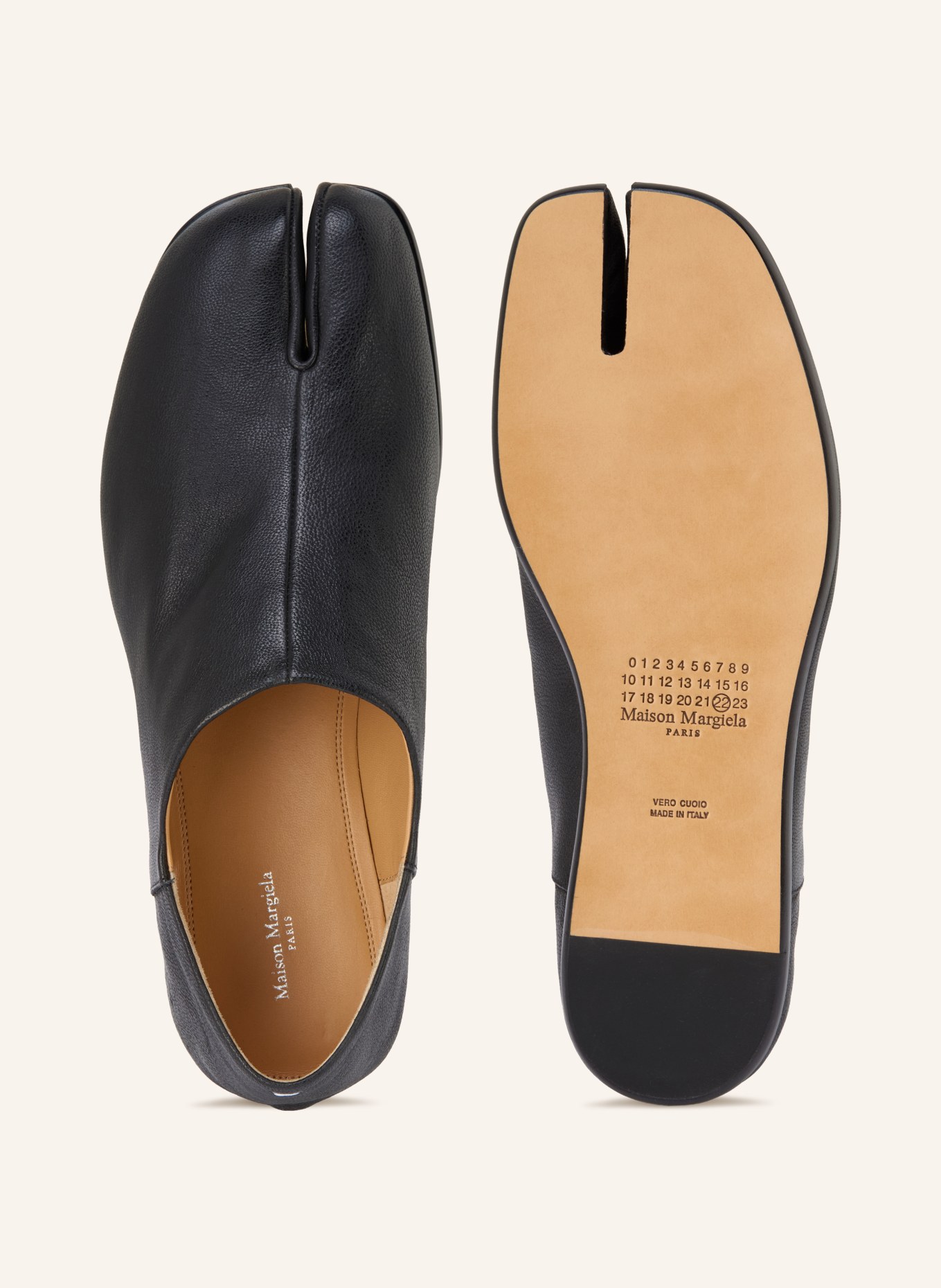 Maison Margiela Loafer TABI: SCHWARZ