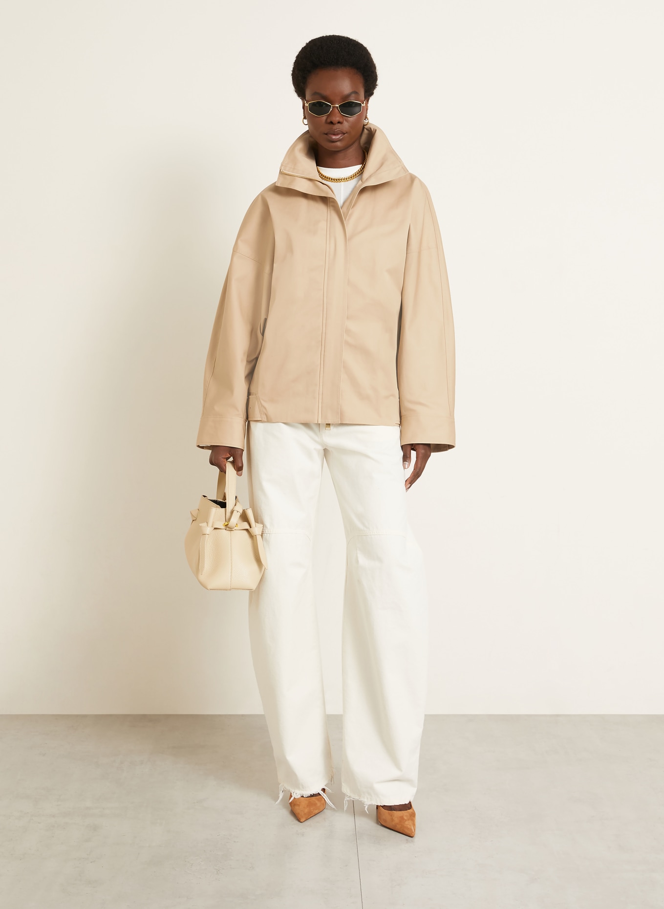 DARKPARK Overjacket: BEIGE
