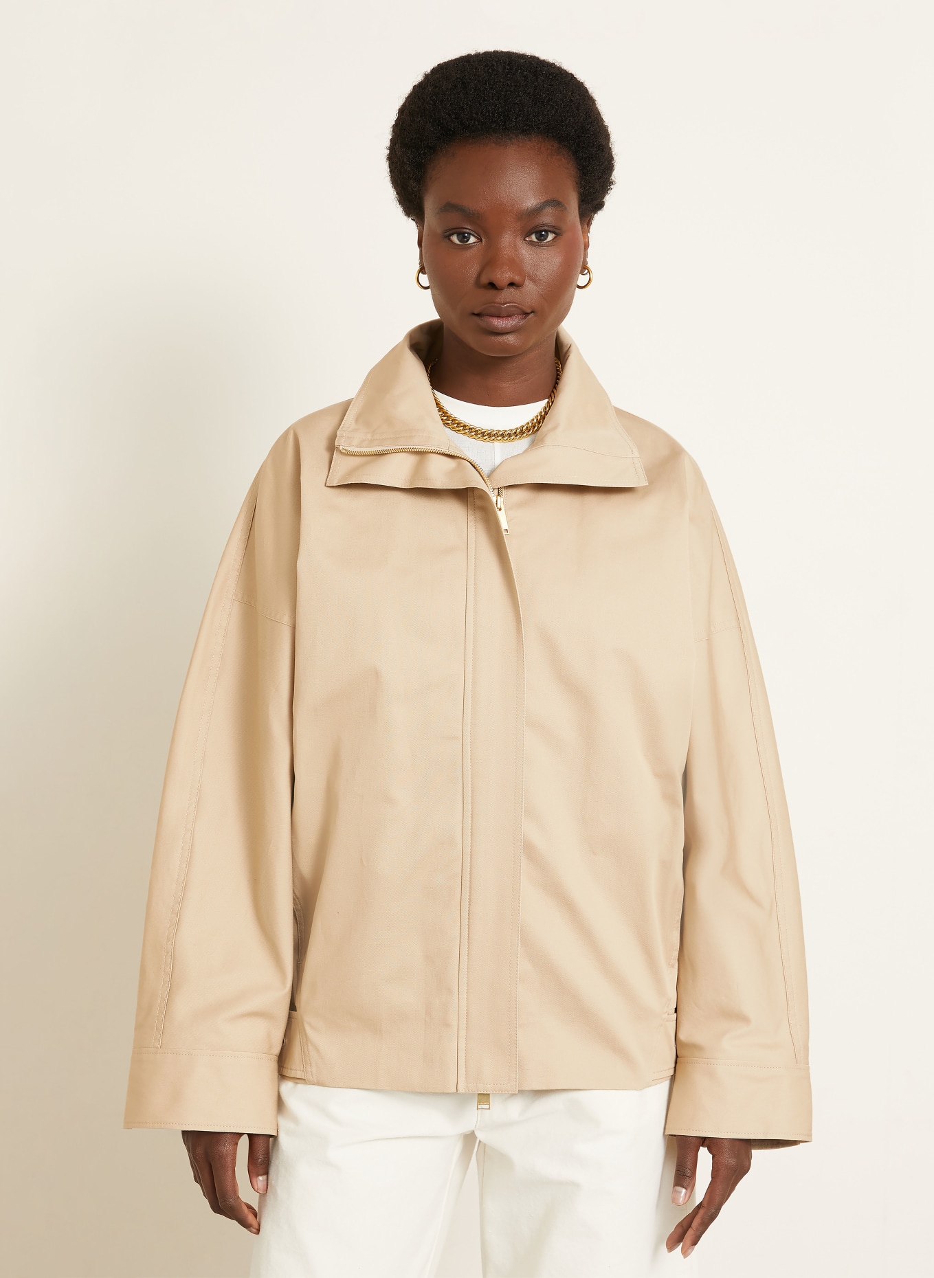 DARKPARK Overjacket: BEIGE
