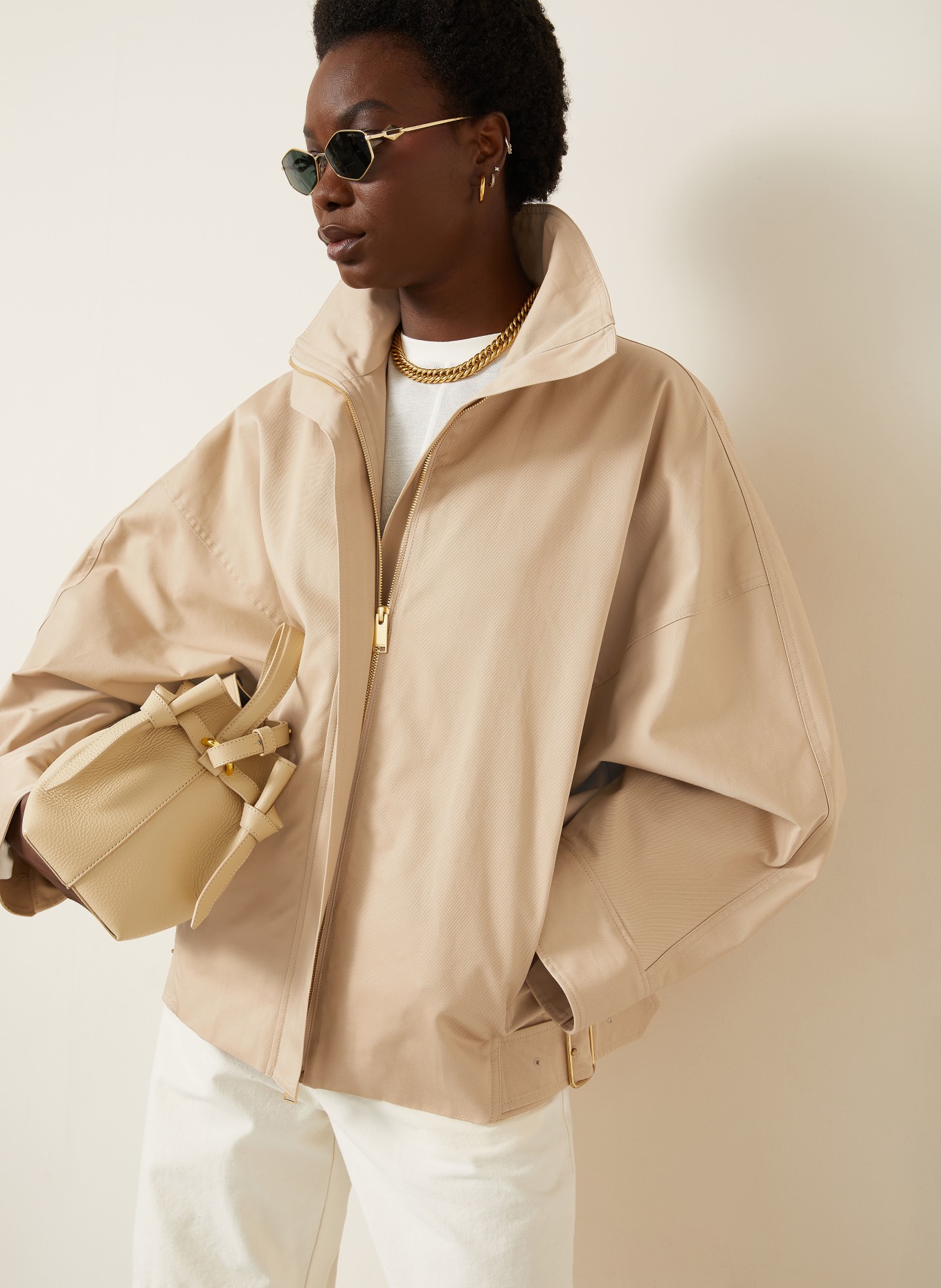 DARKPARK Overjacket: BEIGE
