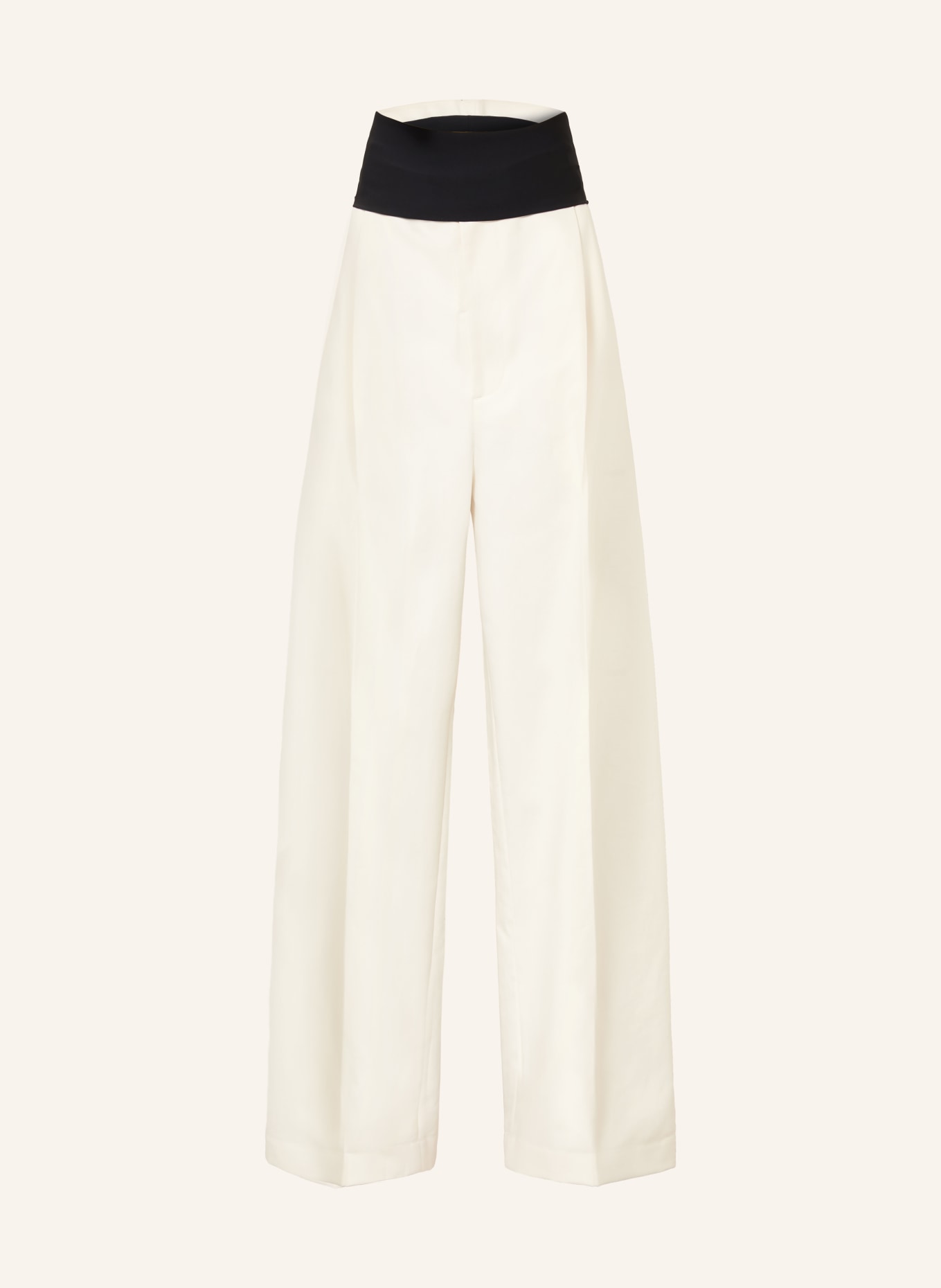 DARKPARK Pantalon en molleton WENDY: BLANC / NOIR