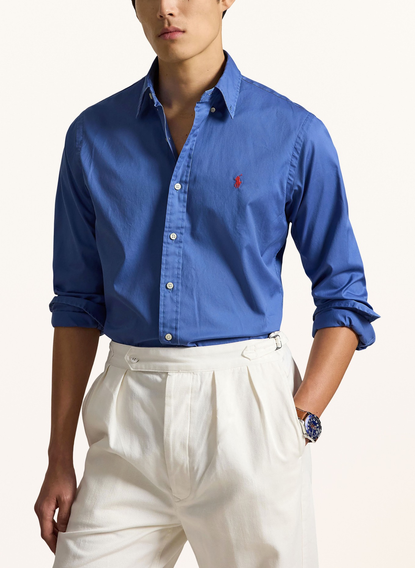 POLO RALPH LAUREN Hemd Custom Fit: BLAU