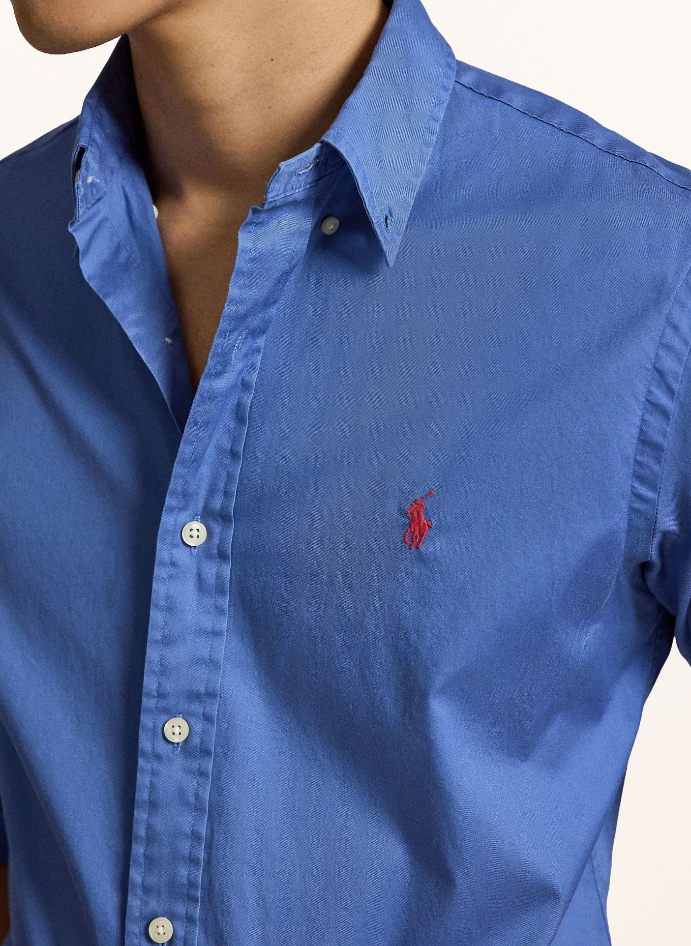 POLO RALPH LAUREN Hemd Custom Fit: BLAU