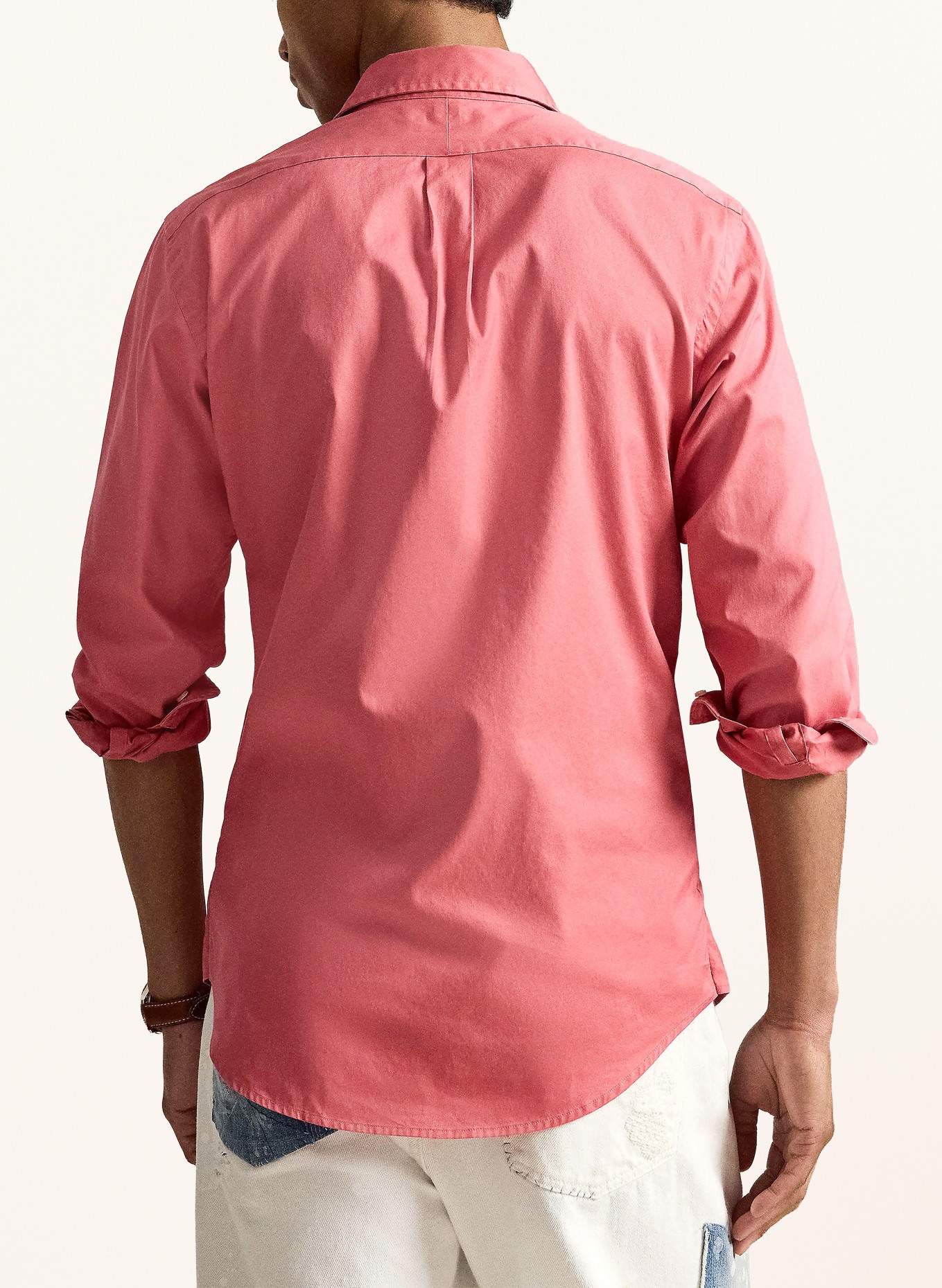 POLO RALPH LAUREN Overhemd Custom Fit: LICHTROOD