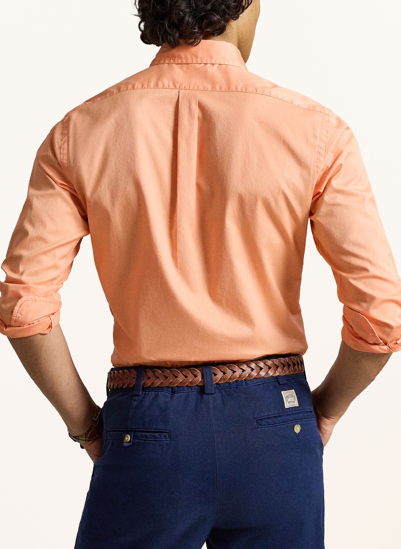 POLO RALPH LAUREN Hemd Custom Fit: HELLORANGE