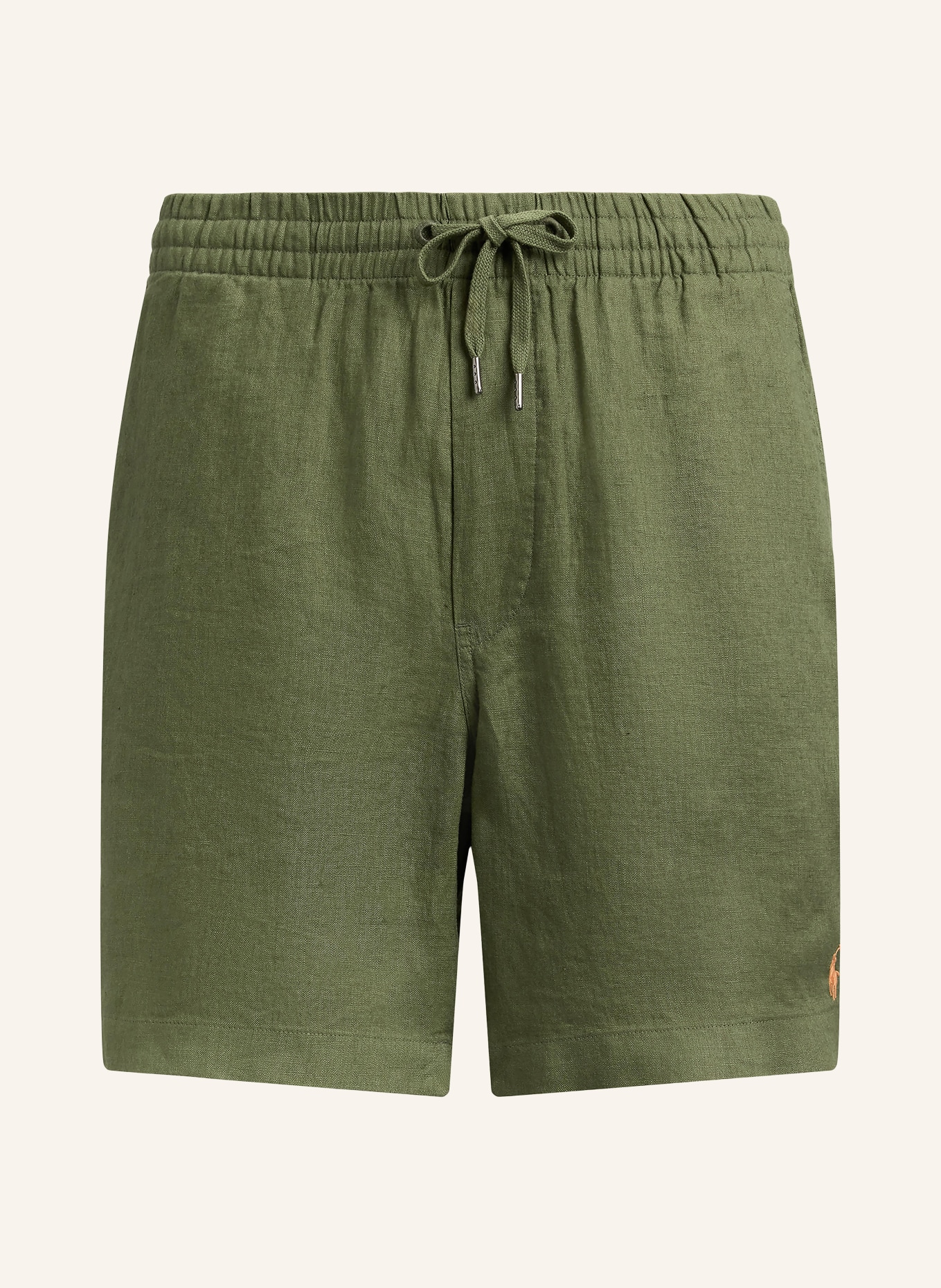 POLO RALPH LAUREN Linnen short: OLIJF