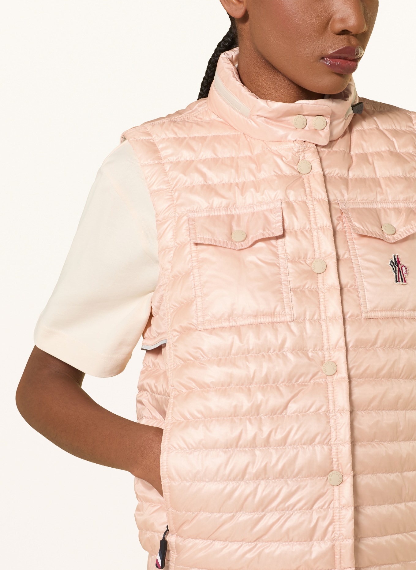 MONCLER GRENOBLE Steppweste GUMIANE: HELLORANGE