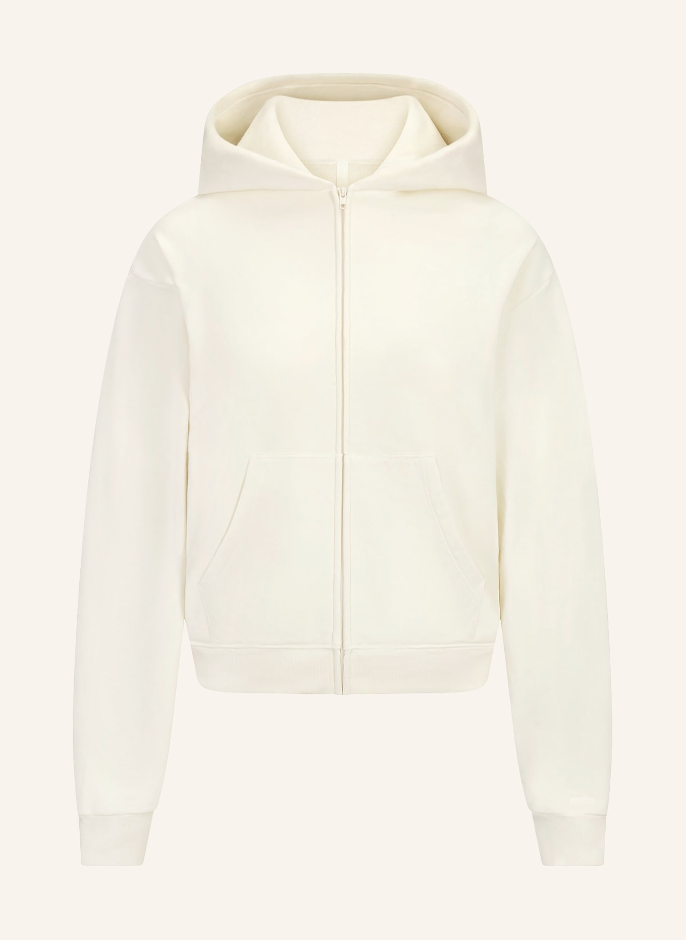 SKIMS Lounge-Sweatjacke FRENCH TERRY: ECRU