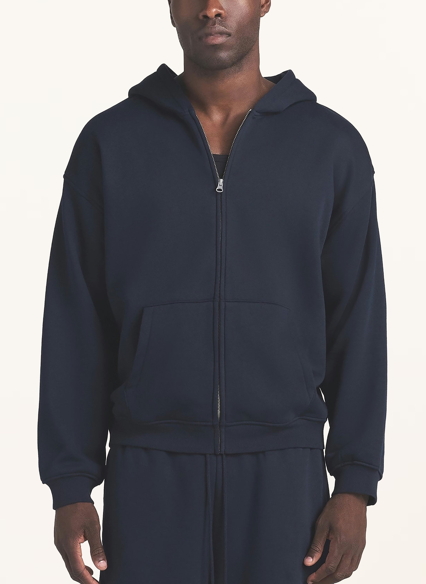 SKIMS Lounge-Sweatjacke FLEECE LOUNGE: NAVY