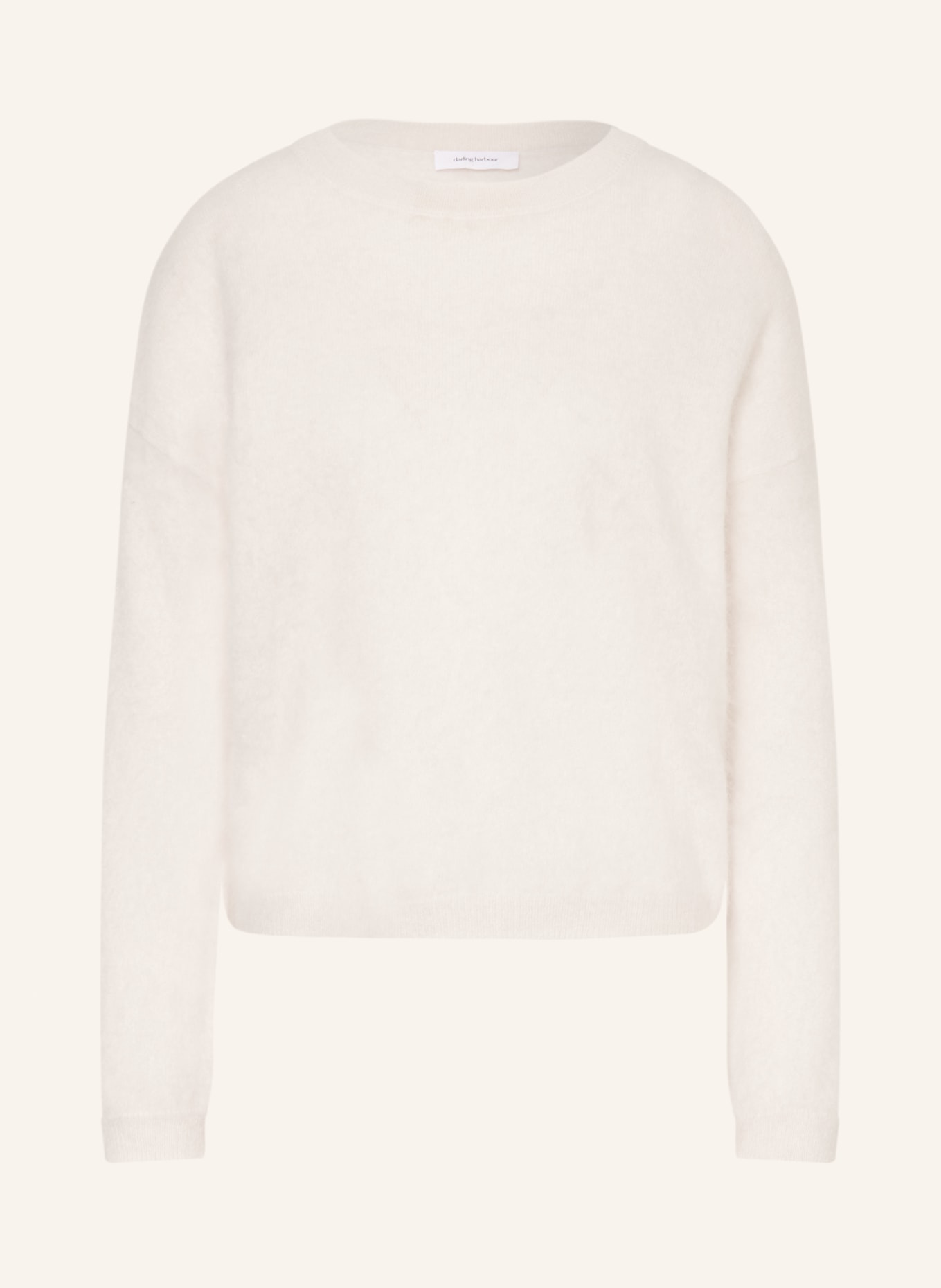 darling harbour Cashmere Sweater: CREME