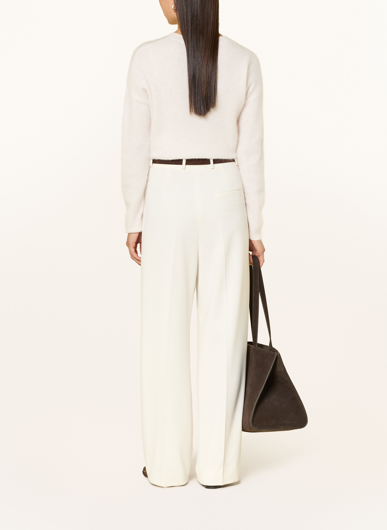 darling harbour Cashmere Sweater: CREME