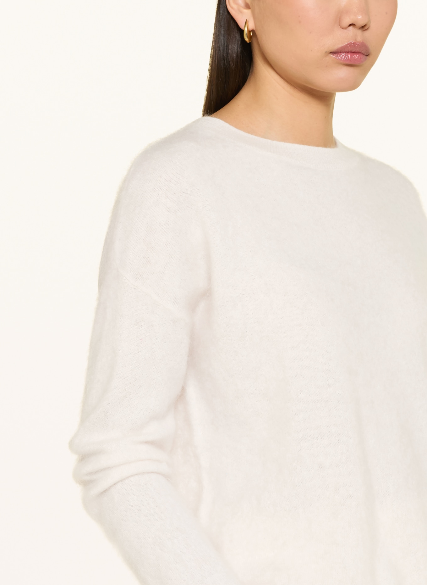 darling harbour Cashmere Sweater: CREME