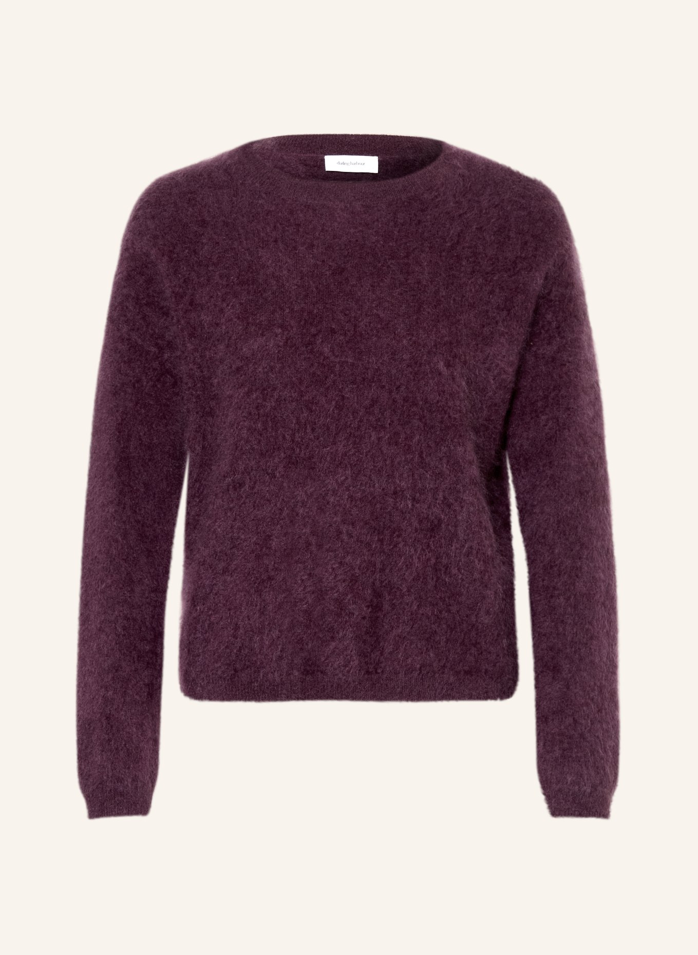 darling harbour Cashmere Sweater: PLUM