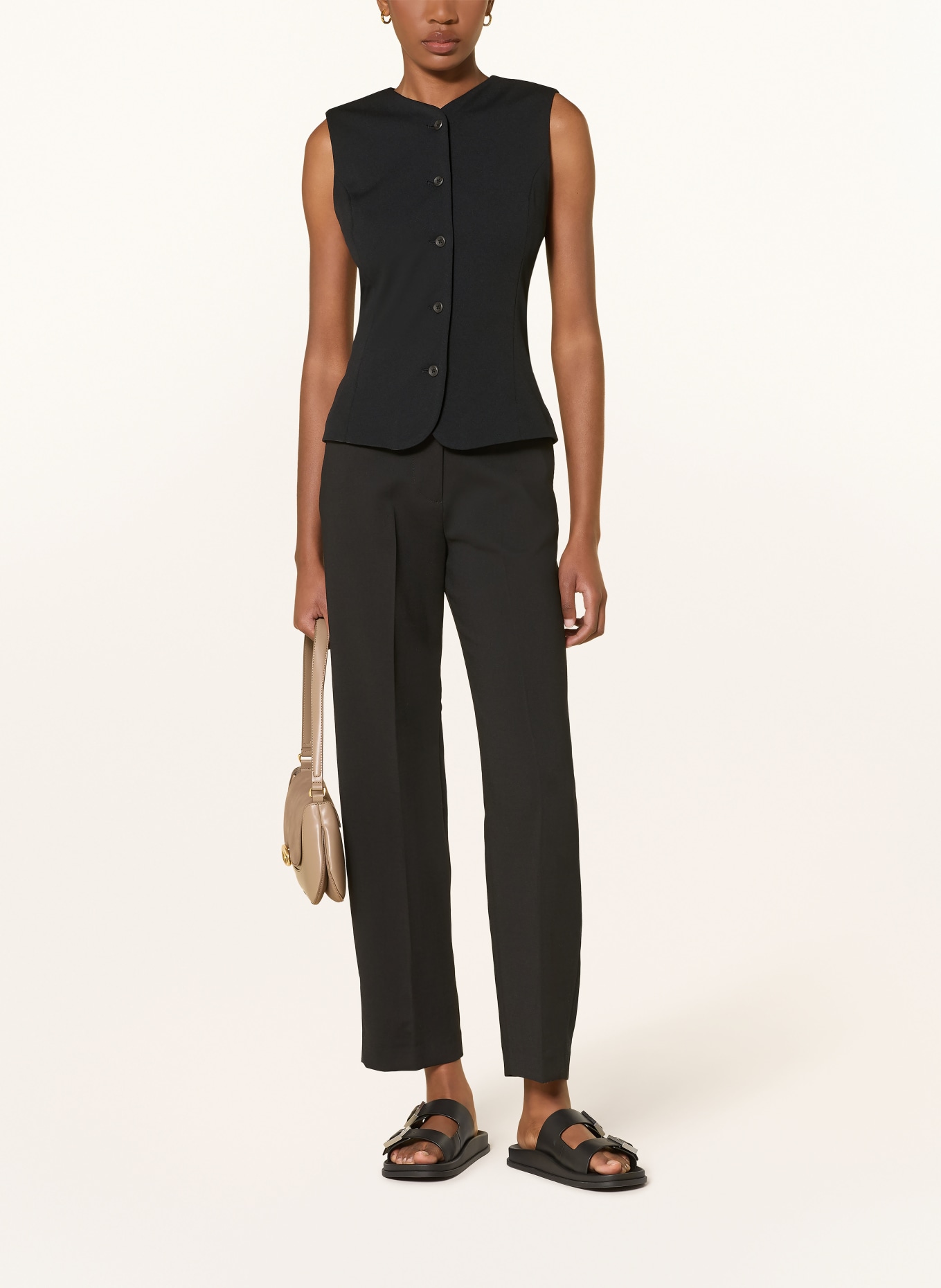 Calvin Klein Blazer vest: BLACK