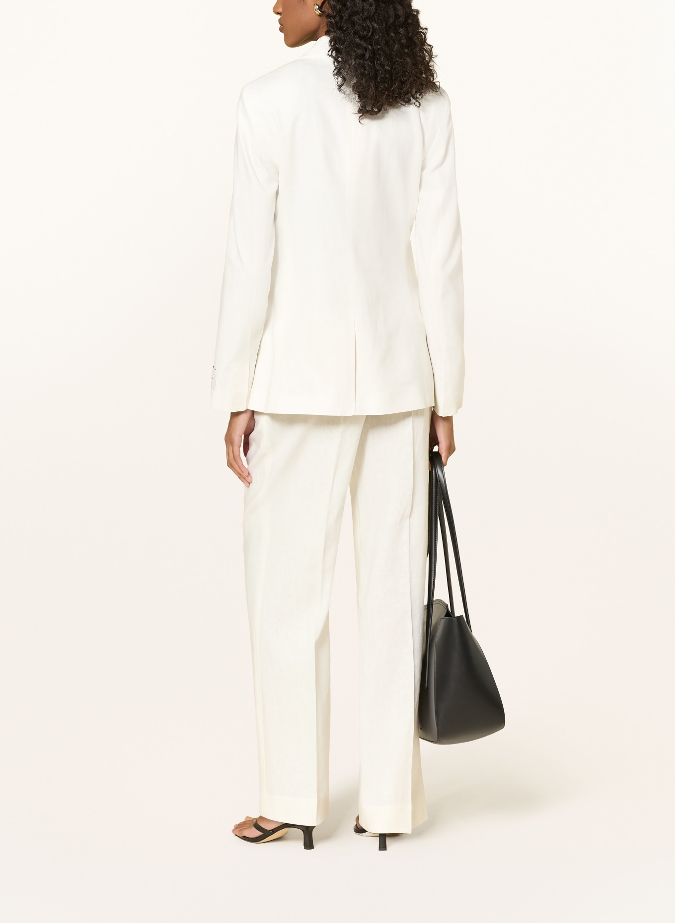 Calvin Klein Blazer mit Leinen: CREME