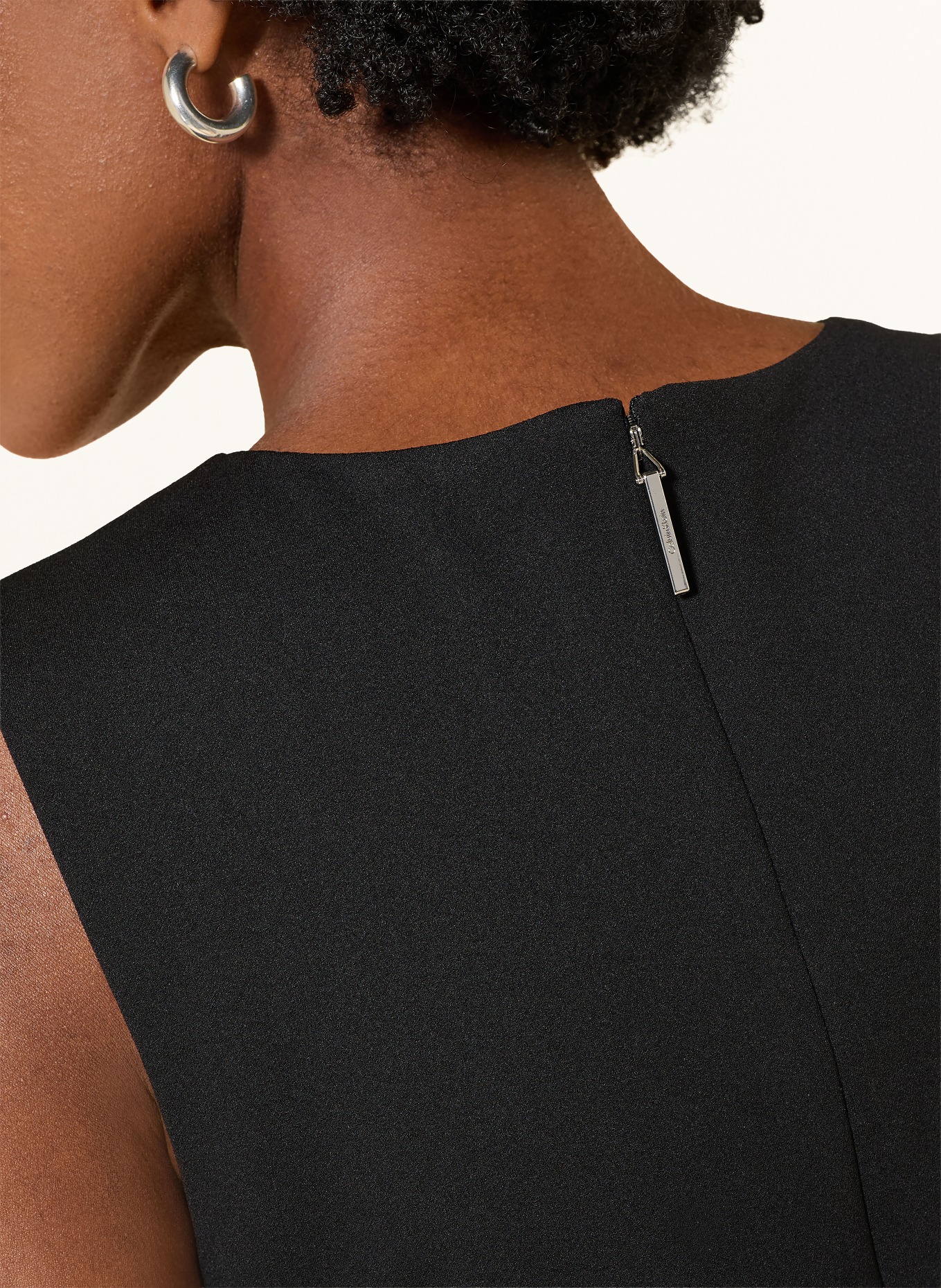 Calvin Klein Blusentop mit Cut-outs: SCHWARZ