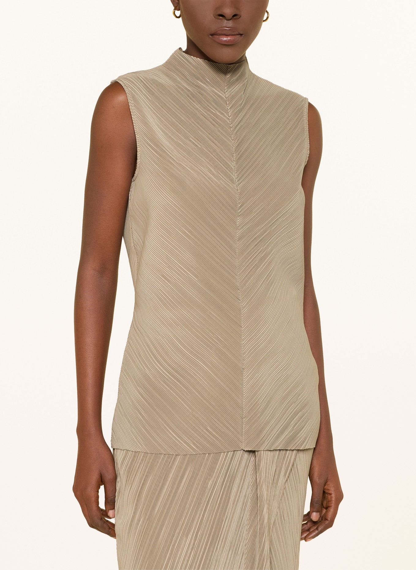 Calvin Klein Blouse: GRIS