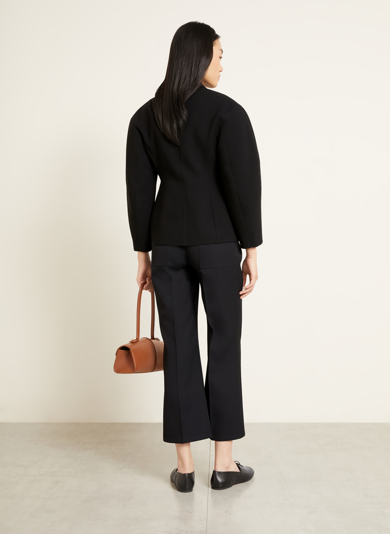 JIL SANDER Blazer: SCHWARZ