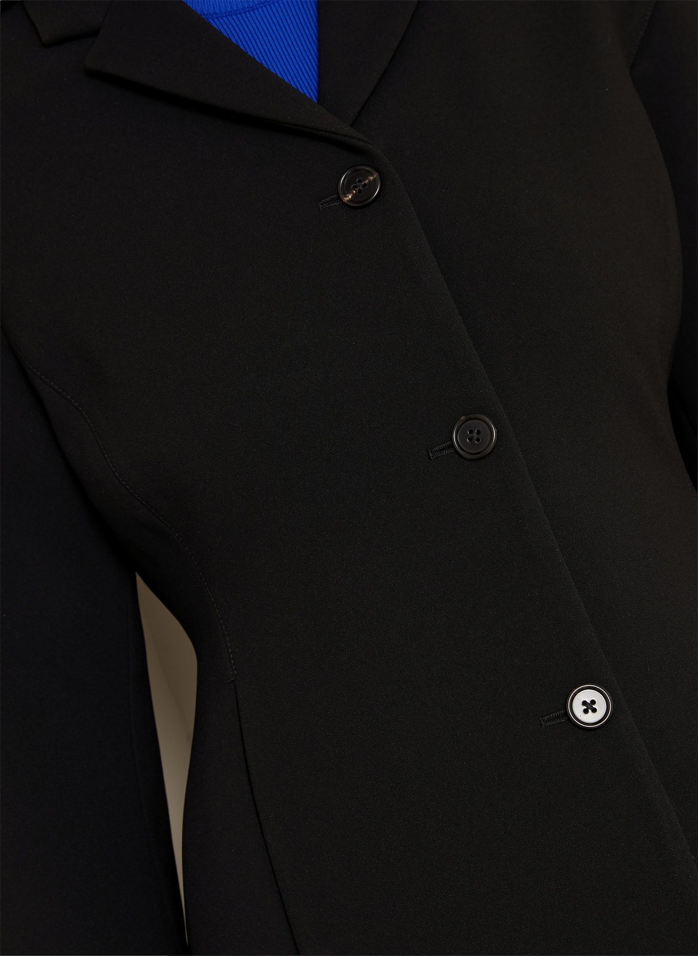 JIL SANDER Blazer: SCHWARZ