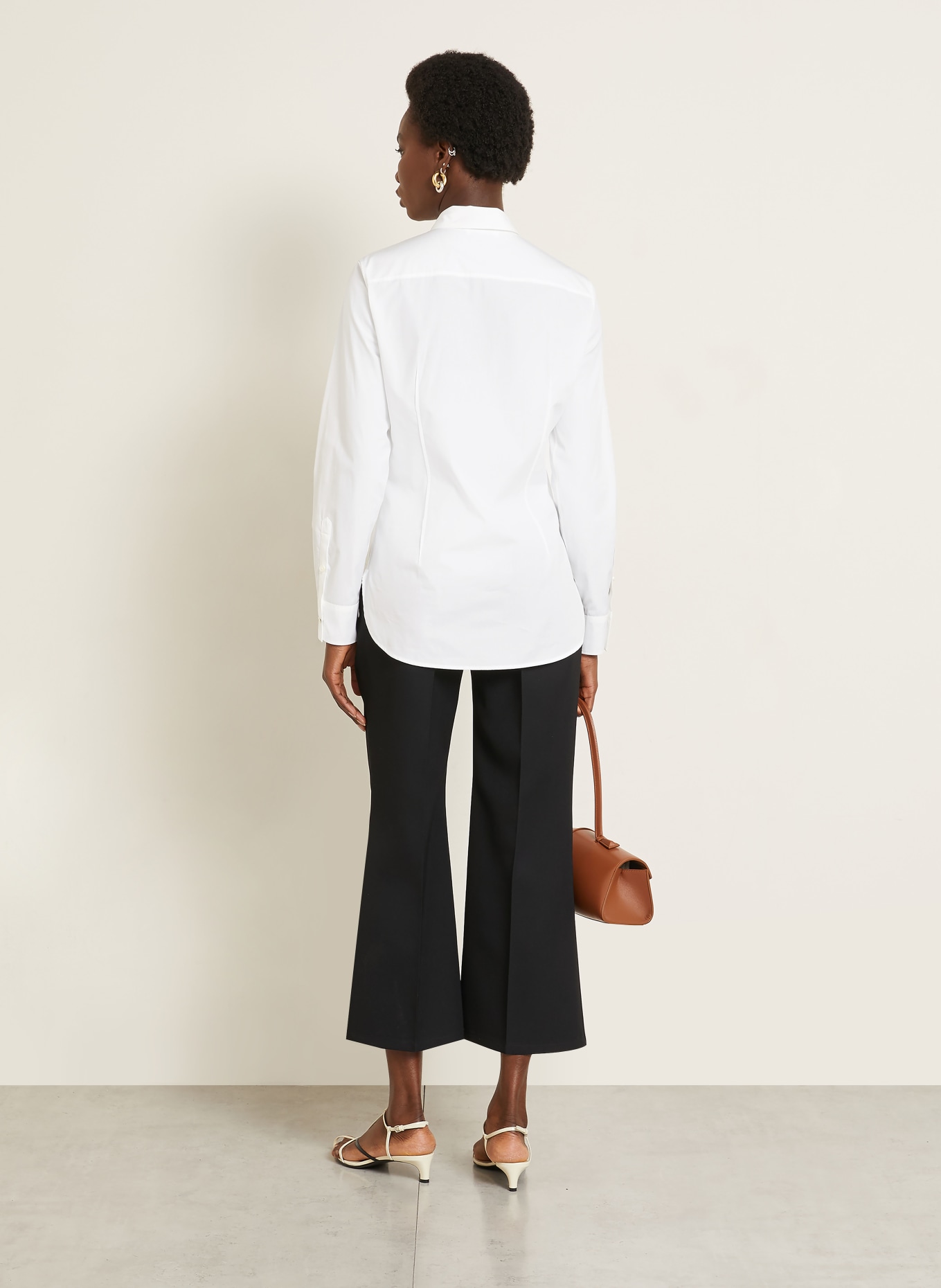 JIL SANDER Hemdbluse: WEISS