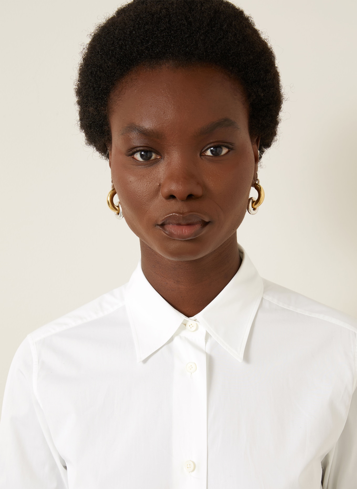 JIL SANDER Hemdbluse: WEISS