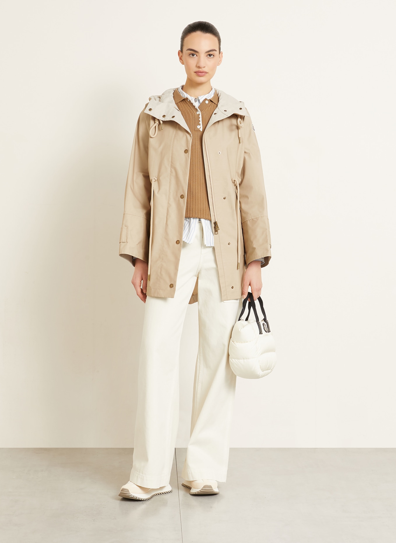 MONCLER Parka BRUNNERA: BEIGE