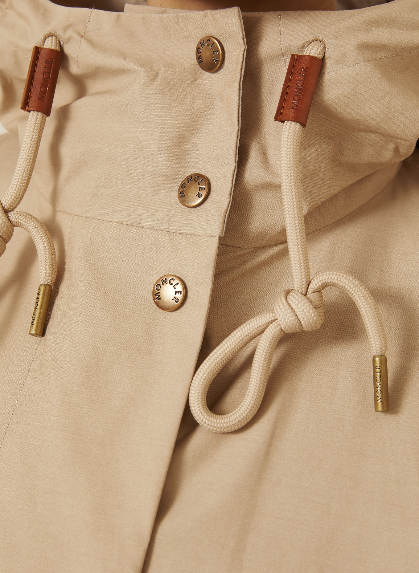 MONCLER Parka BRUNNERA: BEIGE
