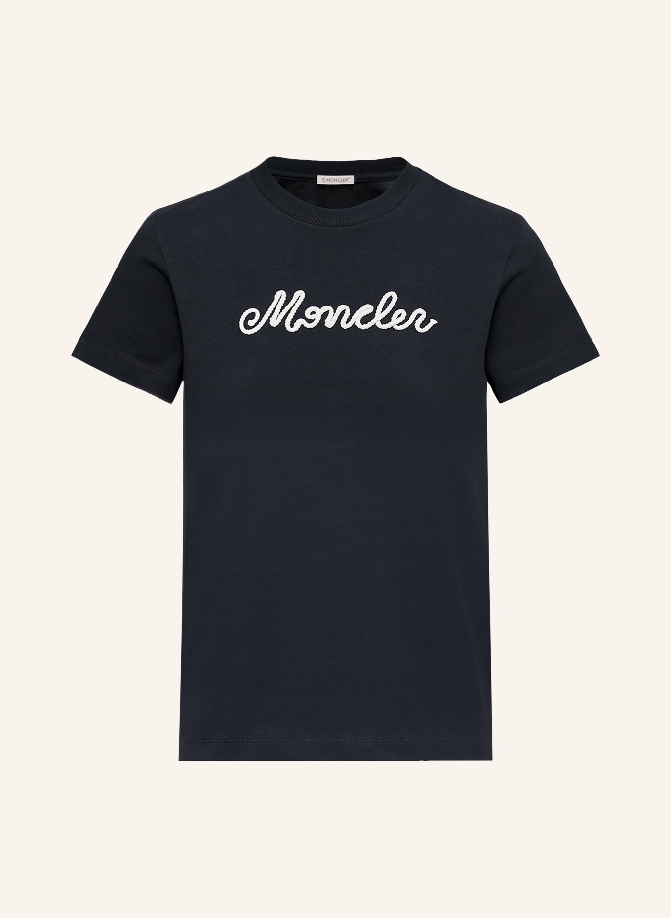 MONCLER T-Shirt: DUNKELBLAU