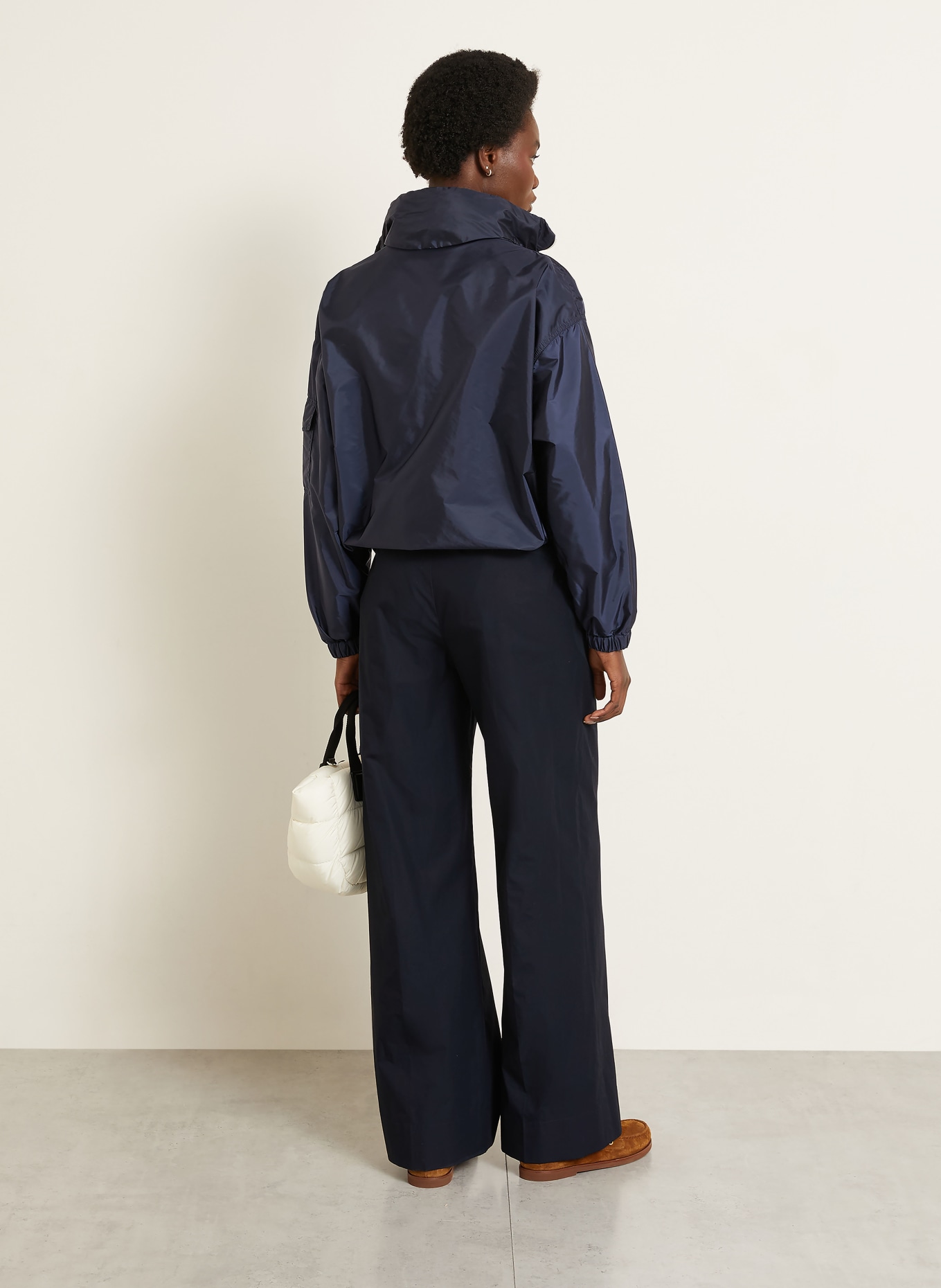 MONCLER Marlenehosen: DUNKELBLAU