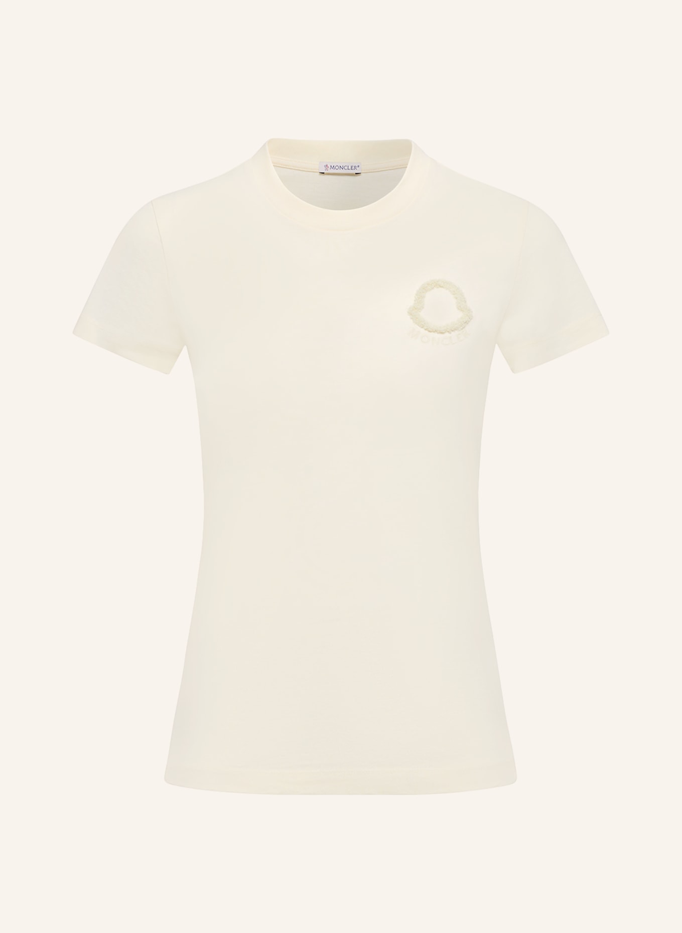 MONCLER T-Shirt: CREME