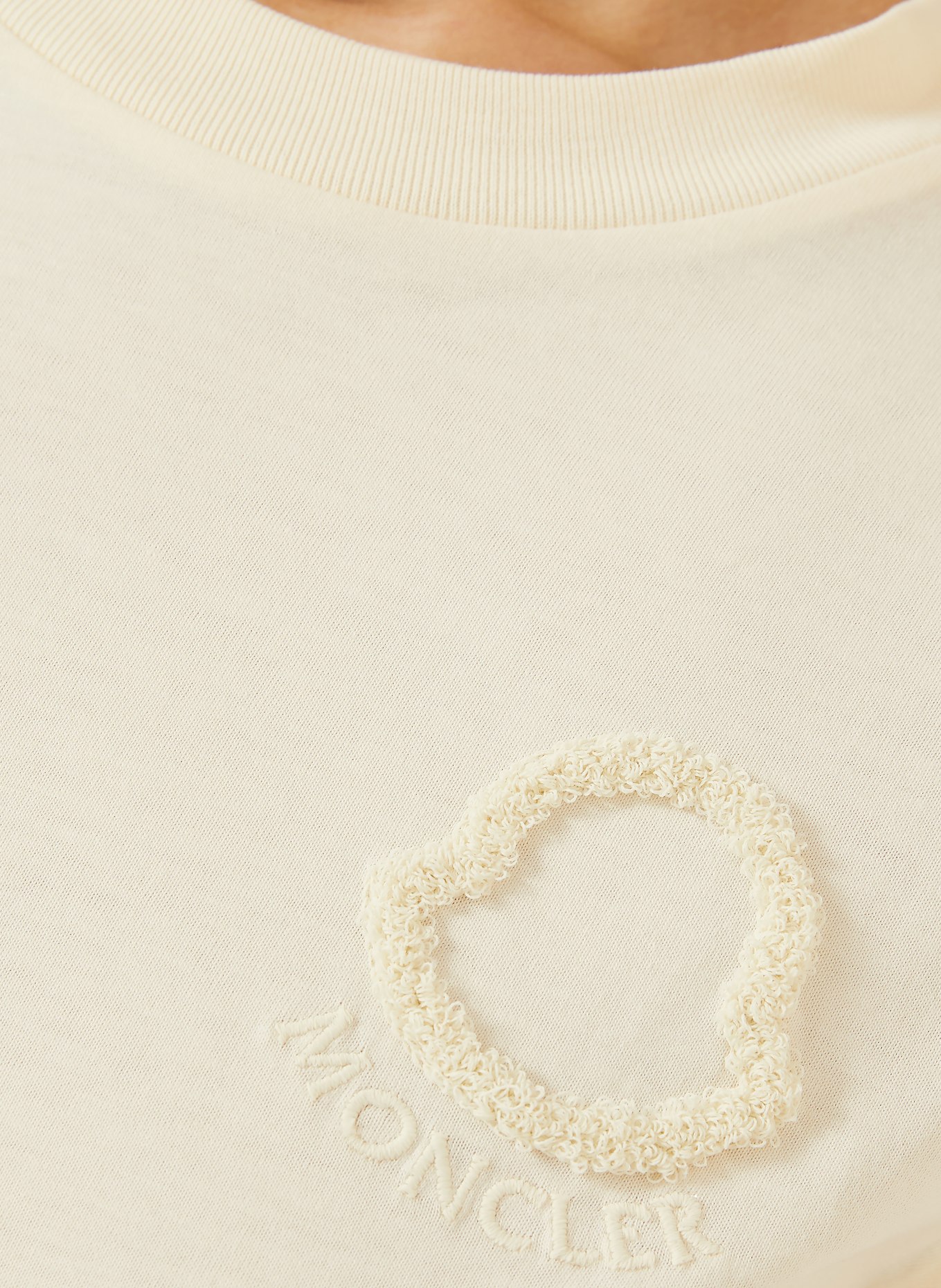 MONCLER T-Shirt: CREME