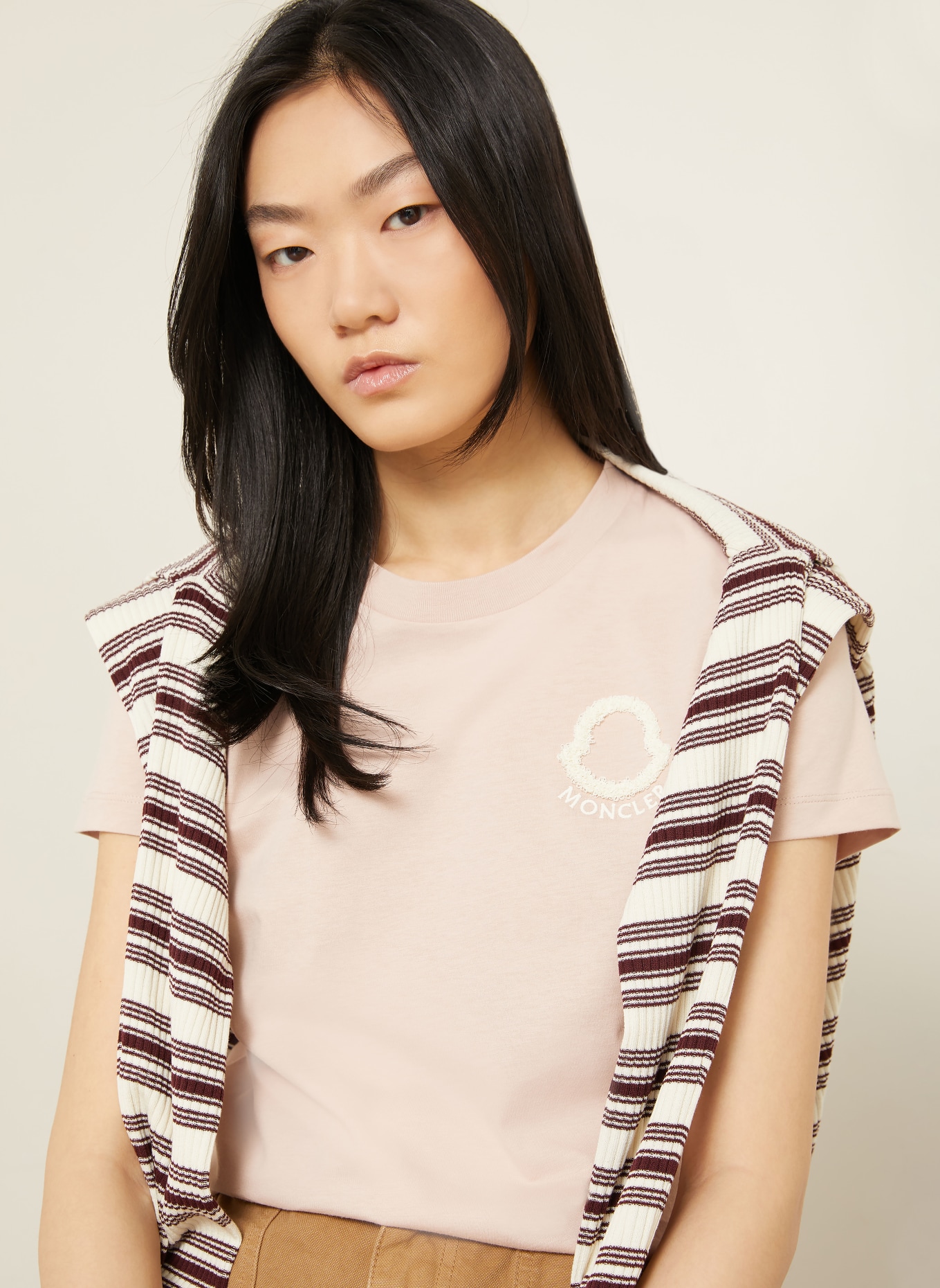 MONCLER T-Shirt: ROSÉ