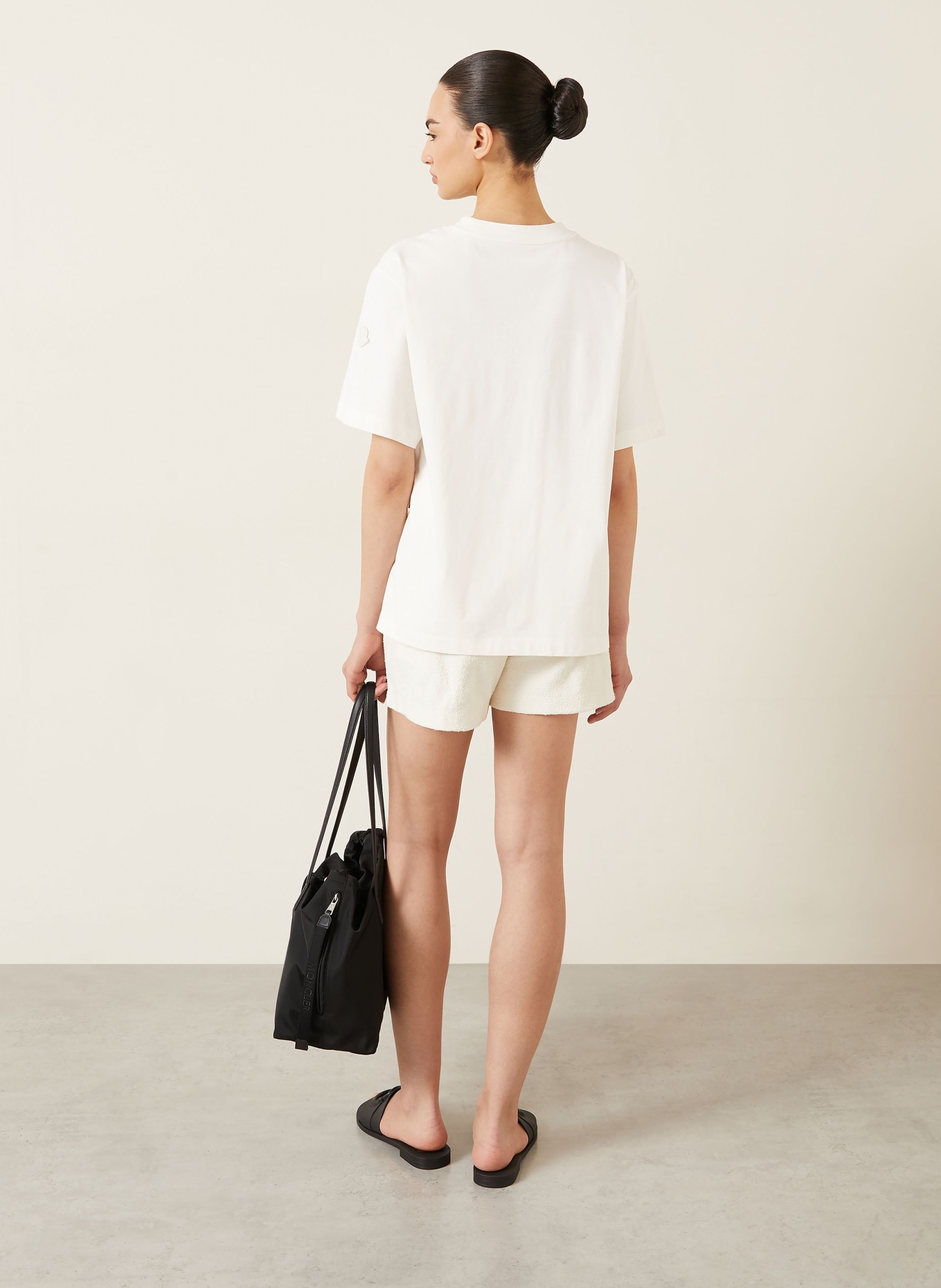 MONCLER T-shirt: ECRU