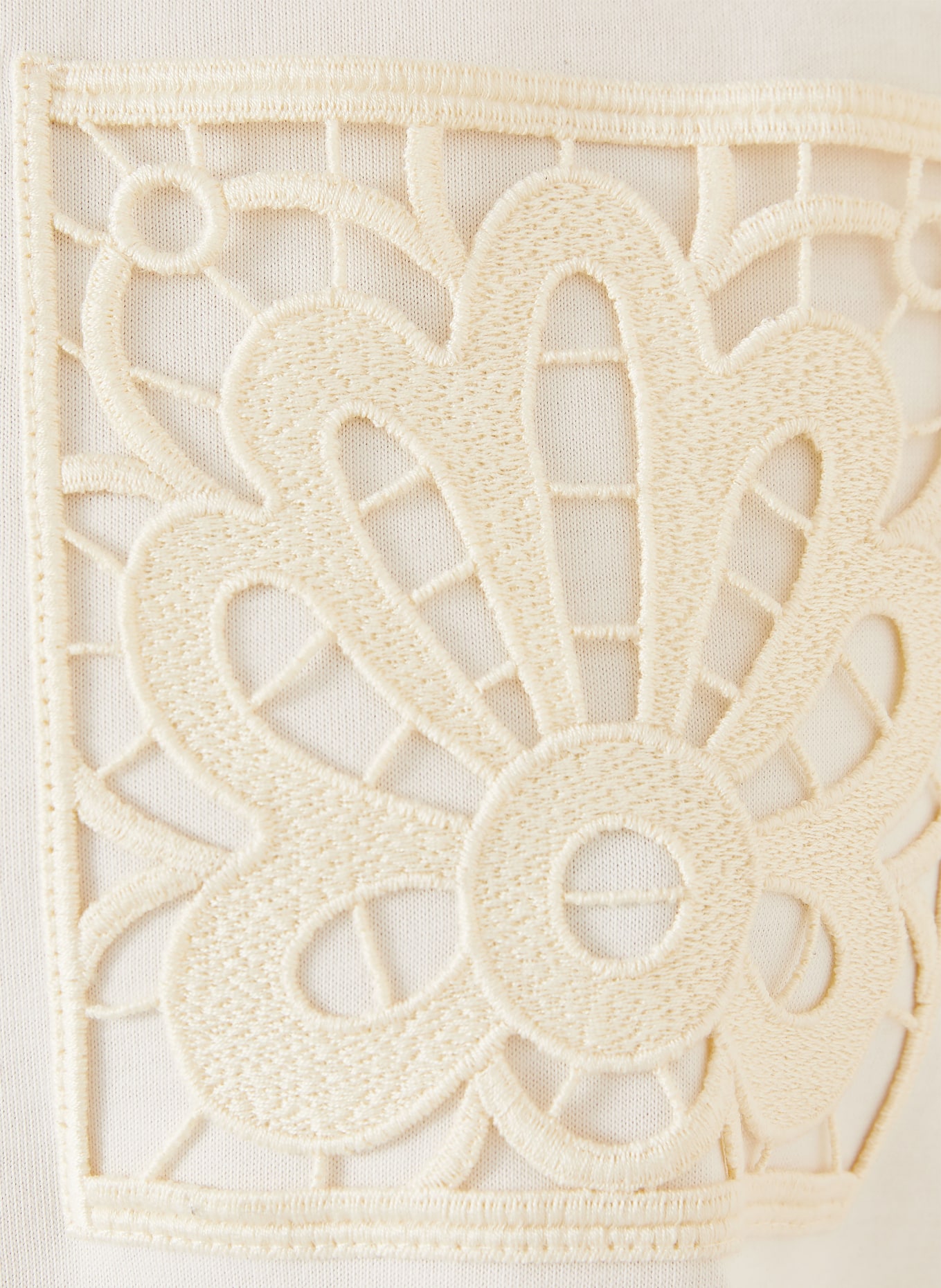 MONCLER T-shirt: ECRU