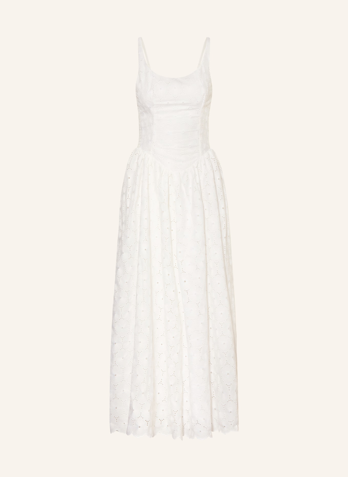 FAITHFULL THE BRAND MILANA Dress: WHITE