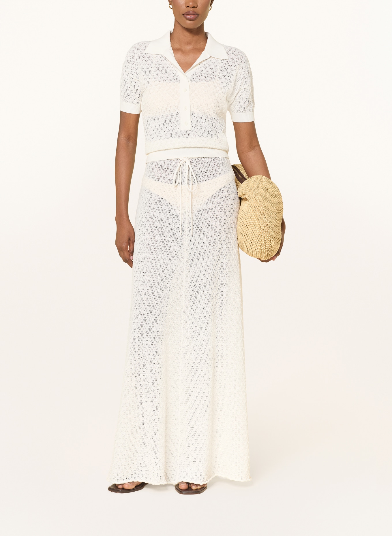 FAITHFULL THE BRAND Strickrock LENNA: CREME