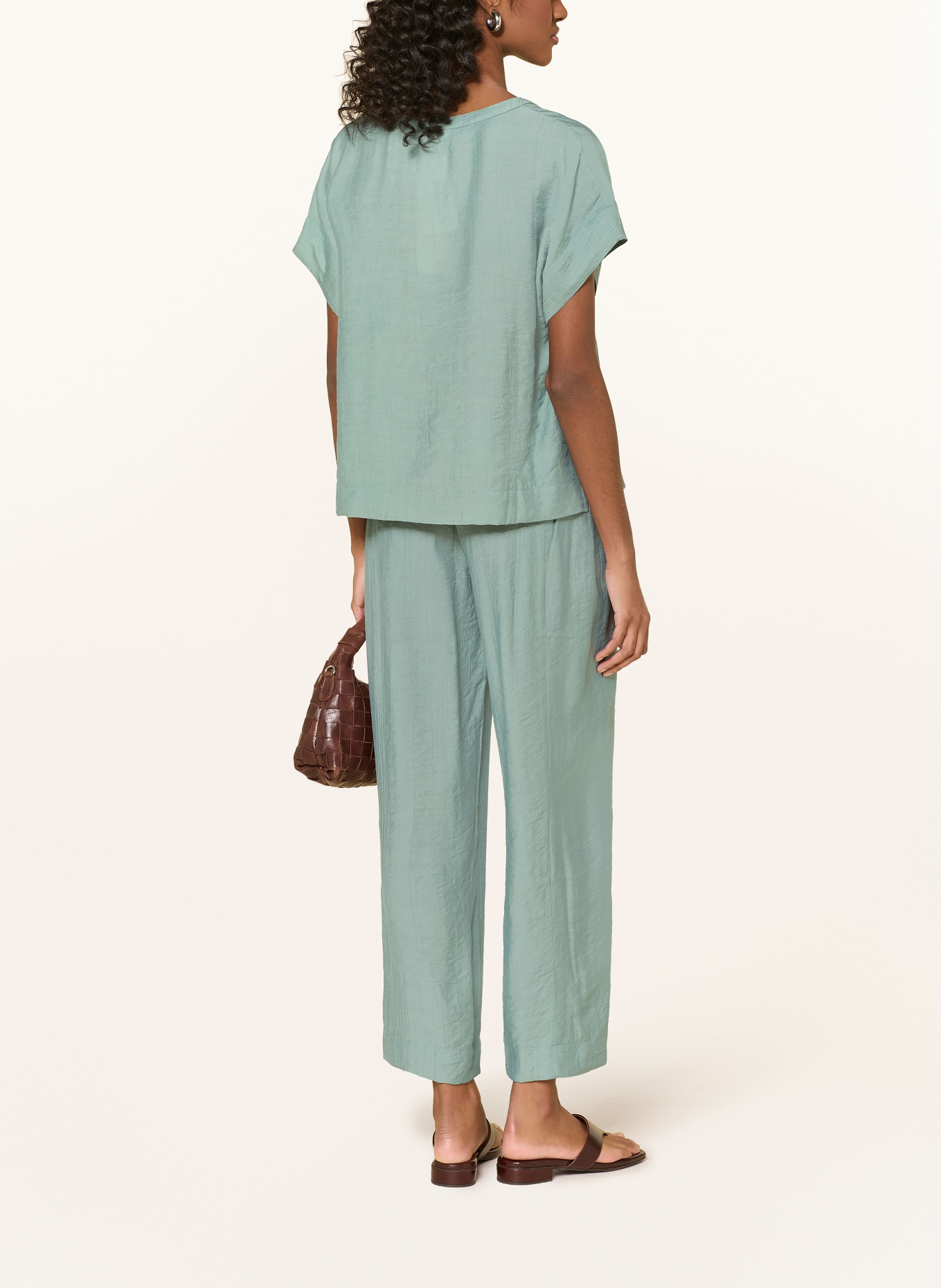 YERSE Pantalon FEROE: TURQUOISE