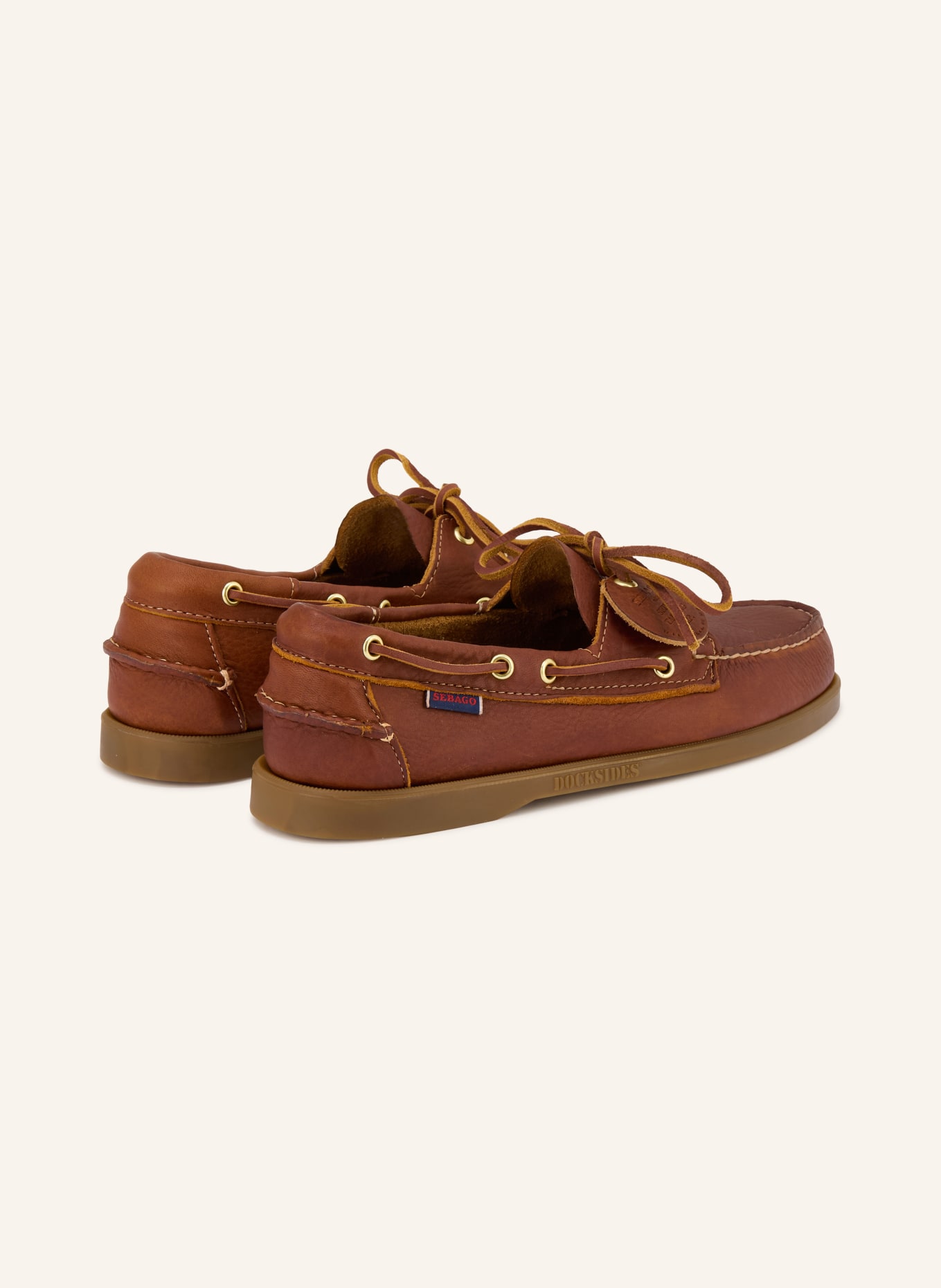 SEBAGO PORTLAND ARTISAN ADIRONDAK boat shoes: BROWN