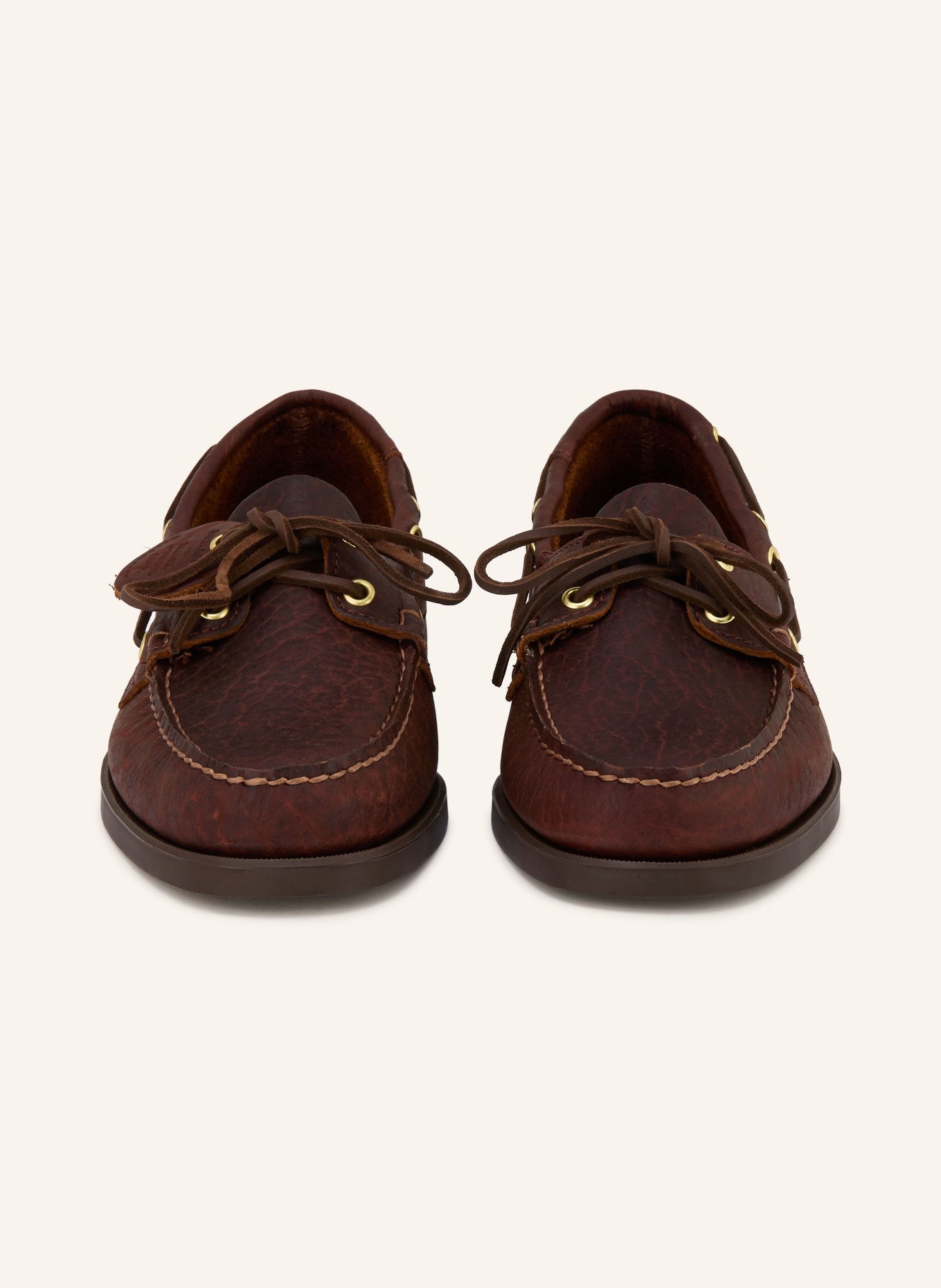 SEBAGO PORTLAND ARTISAN MOMOTH boat shoes: DARK BROWN