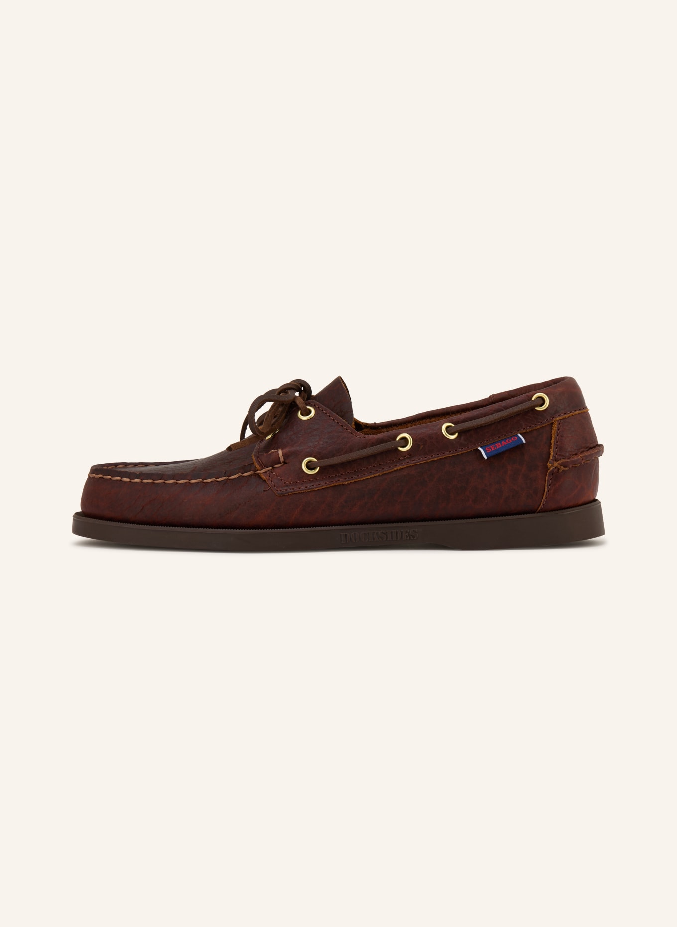 SEBAGO PORTLAND ARTISAN MOMOTH boat shoes: DARK BROWN