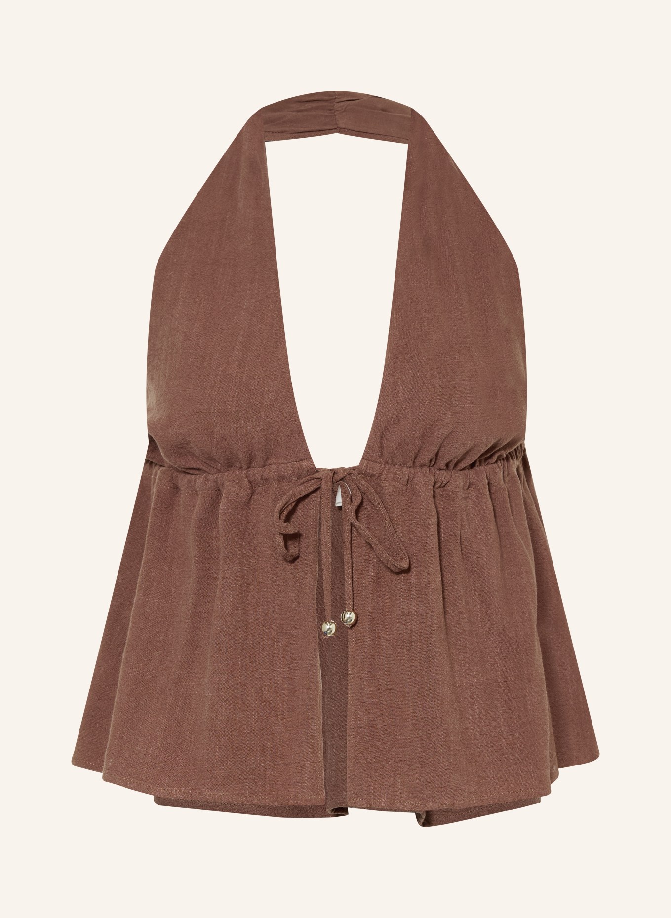 LEZU Top DALIA: BRAUN