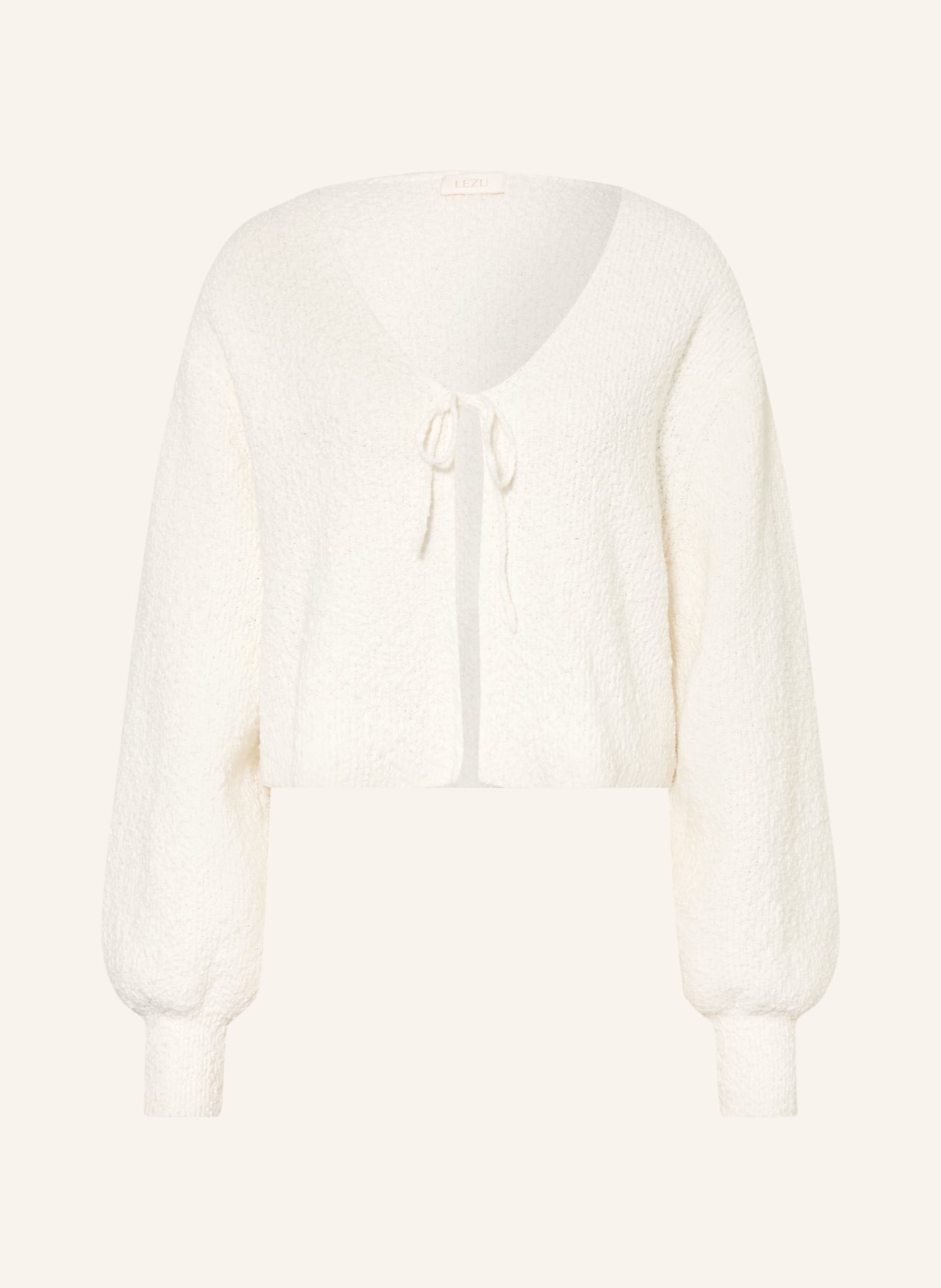 LEZU Strickjacke HENNI: CREME